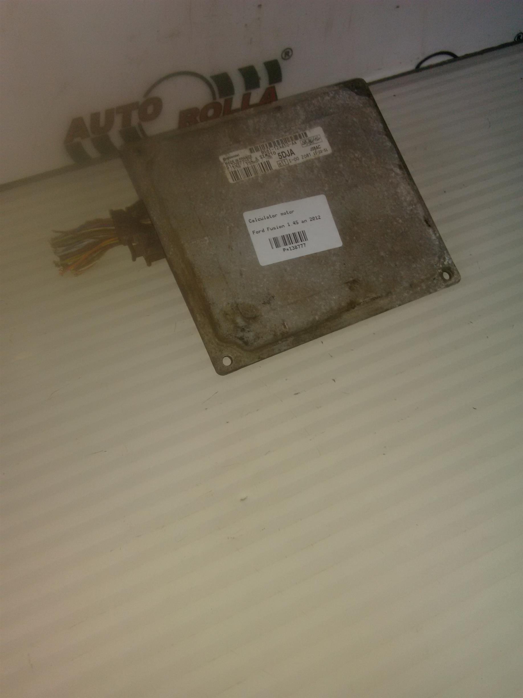Calculator motor Ford Fusion 1.4S an 2012
