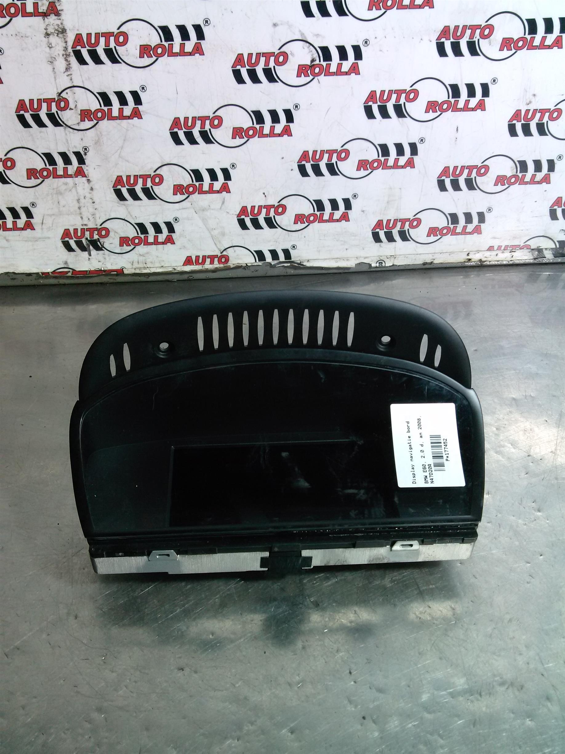 Display navigatie bord BMW E60, 2.0 d, an 2008, N47D20A