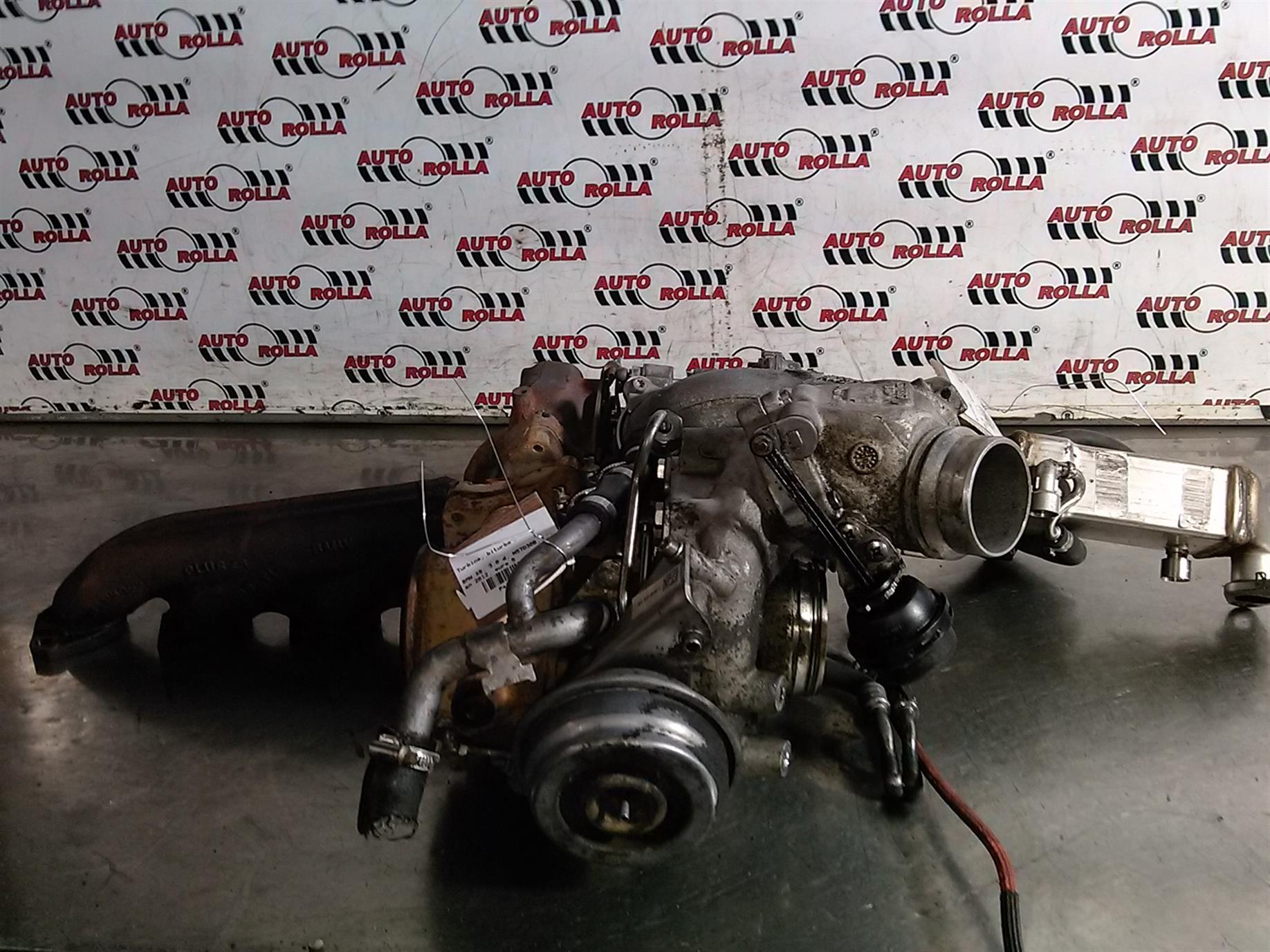 Turbina, biturbo BMW X6, 3.0 d, N57D30B, an 2012, euro 5