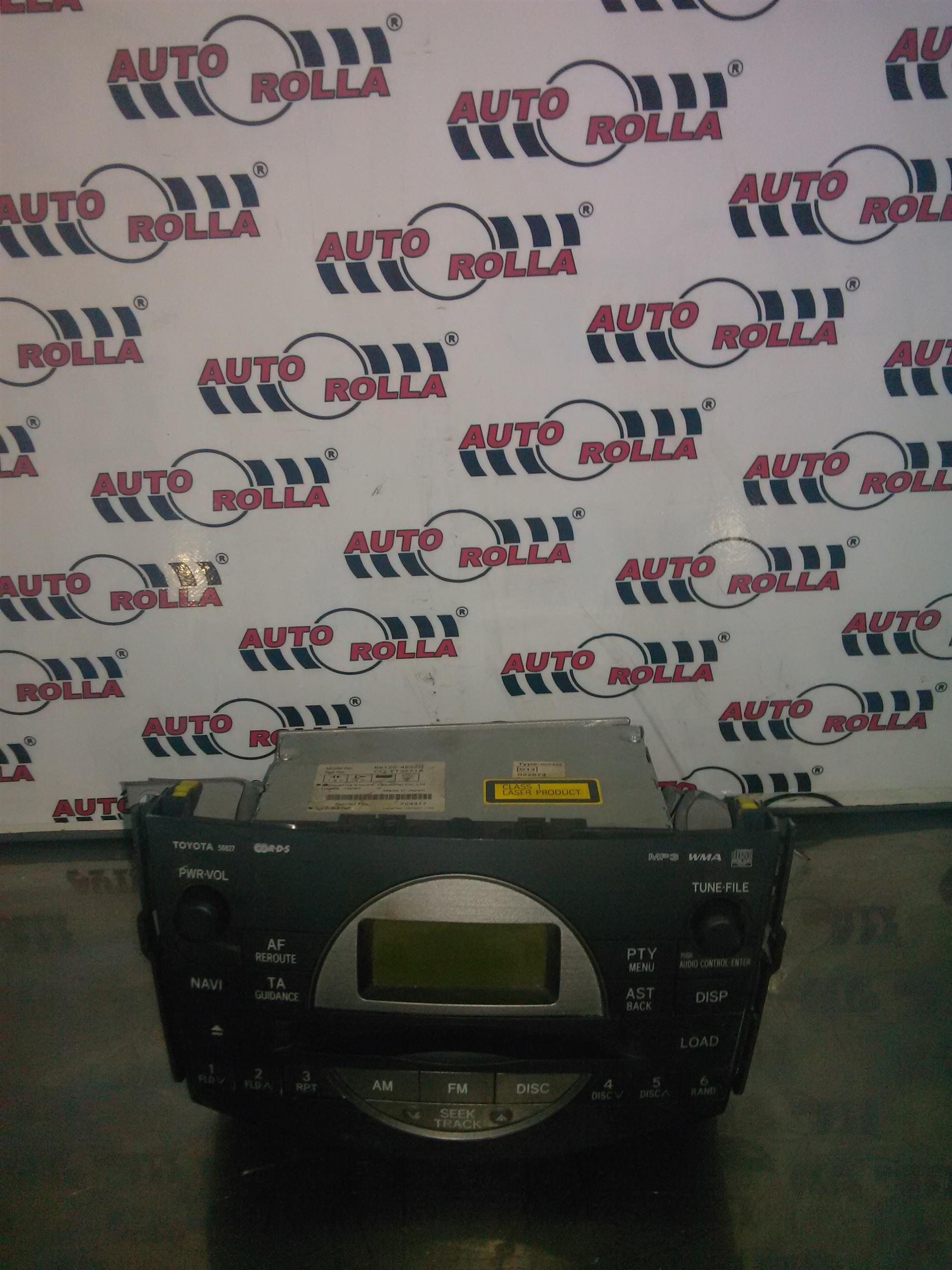 cd player navigatie Toyota Rav 4, an 2008