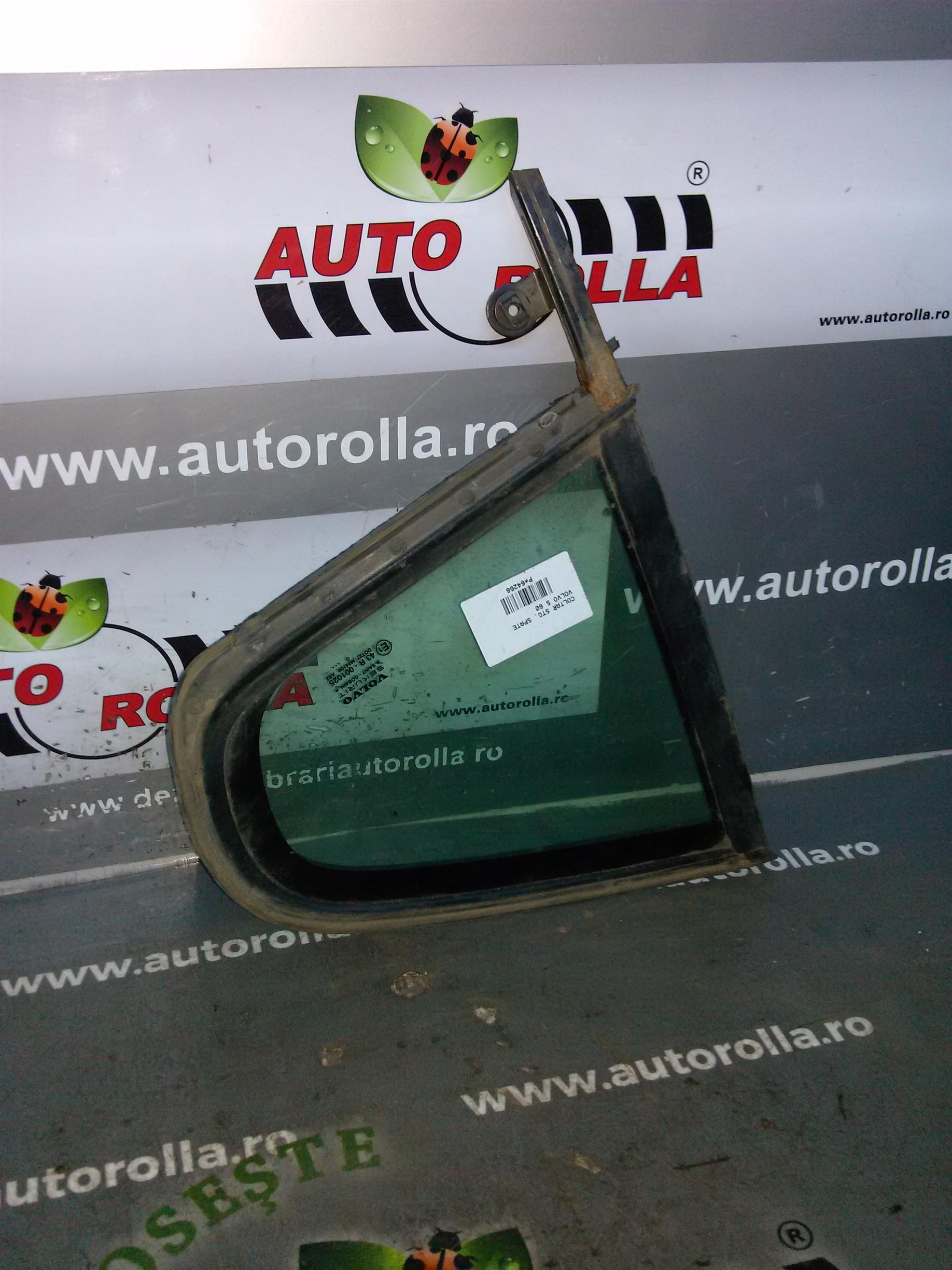 Geam coltar stanga spate Volvo S60