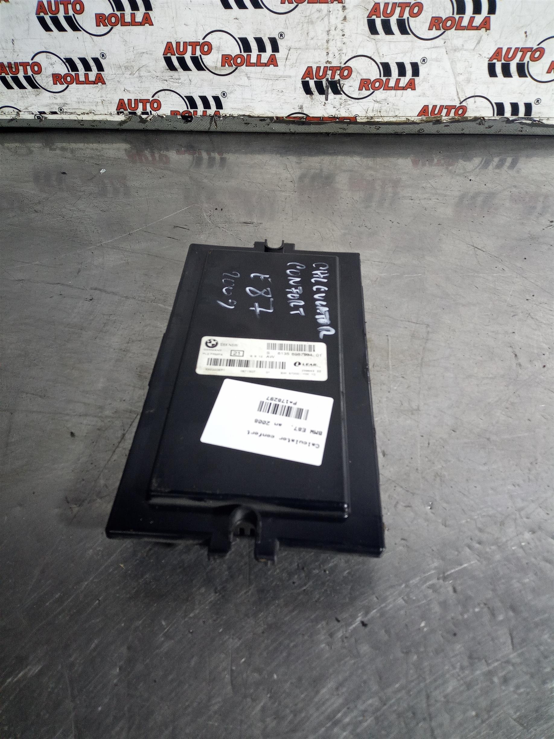 Calculator confort BMW E87, an 2008
