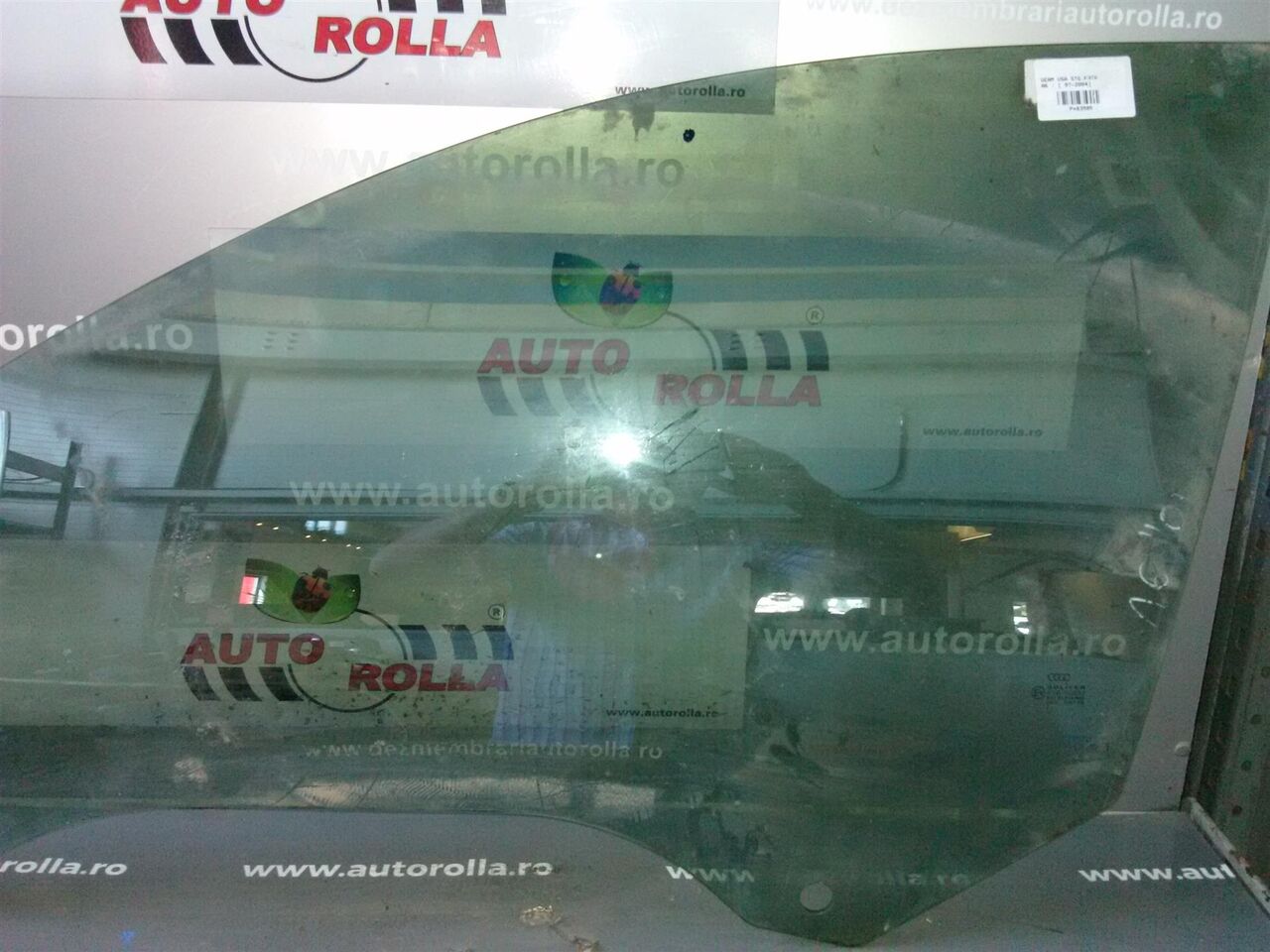 geam usa stanga fata Audi A6 an 2003