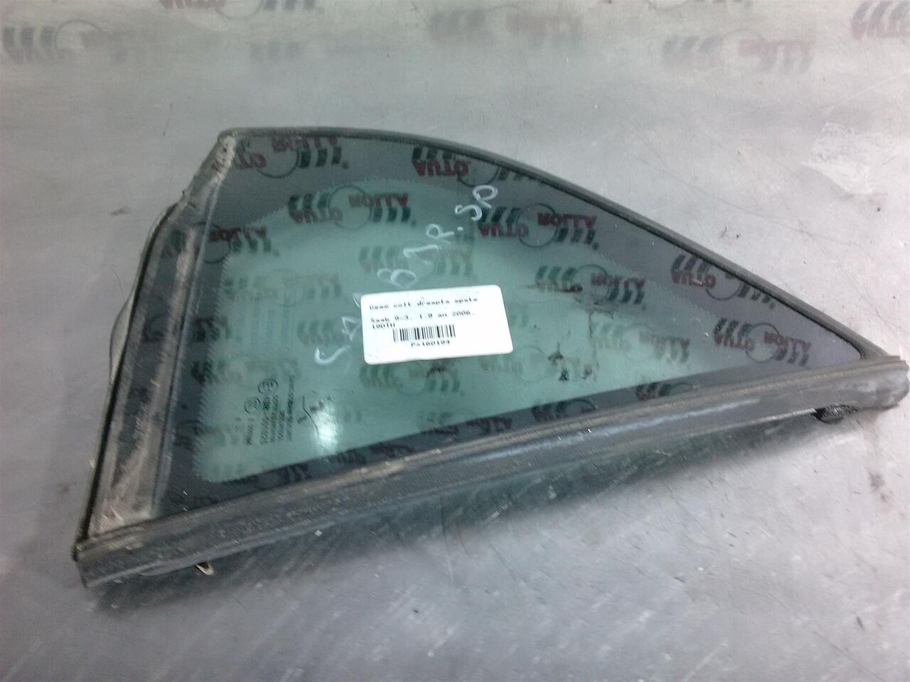 Geam colt dreapta spate Saab 9-3, 1.9 an 2006, 19DTH
