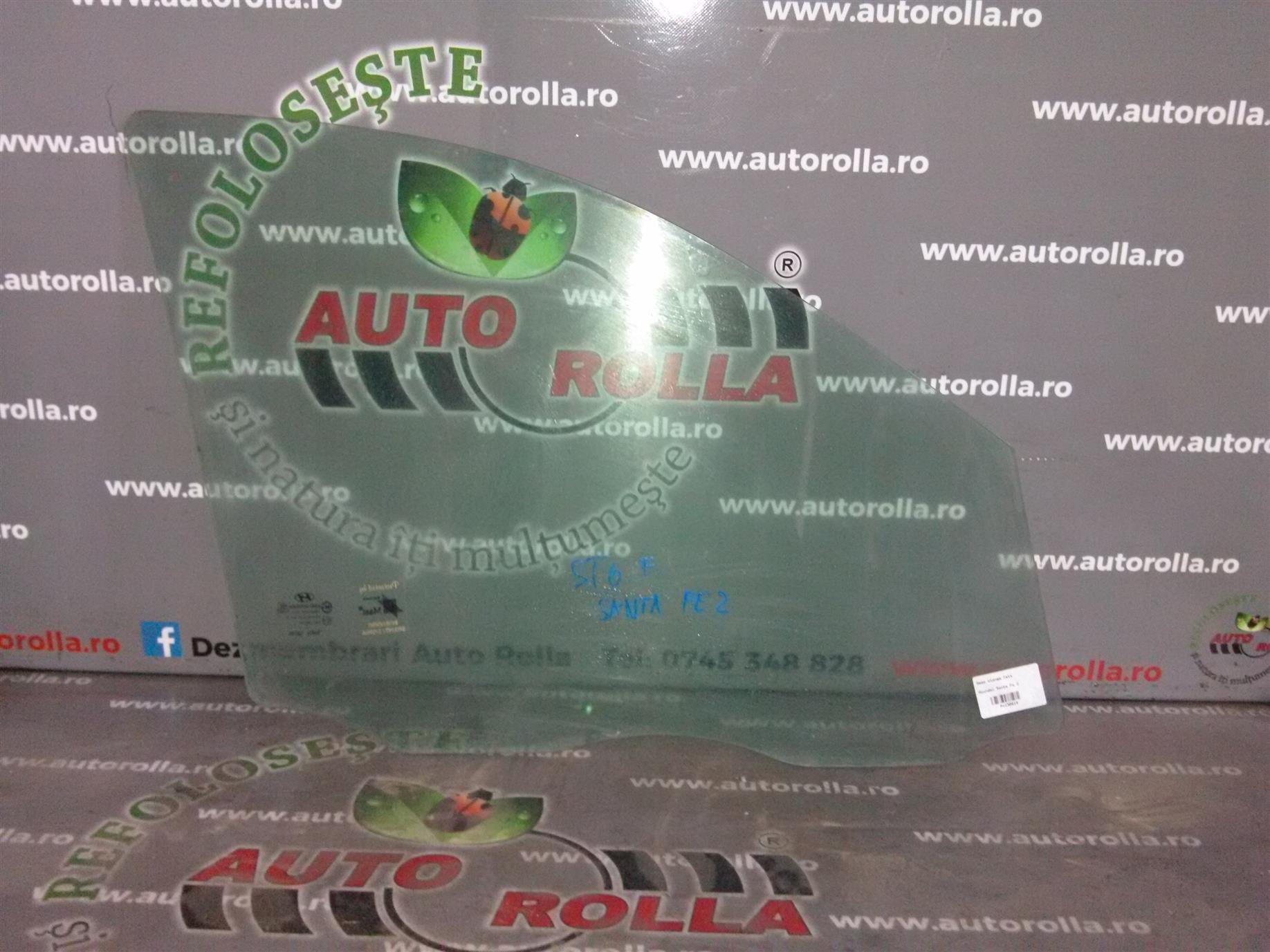 Geam stanga fata Hyundai Santa Fe 2