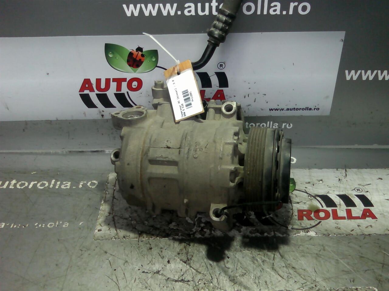 compresor ac blocat BMW E39, 3.0D