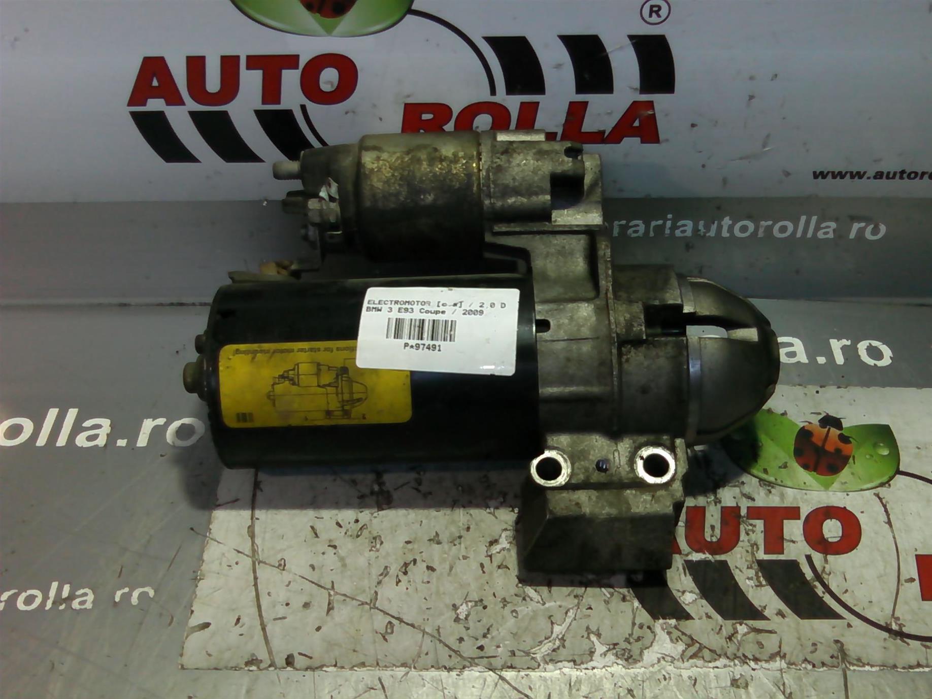 electromotor BMW E93, 2.0D an 2009