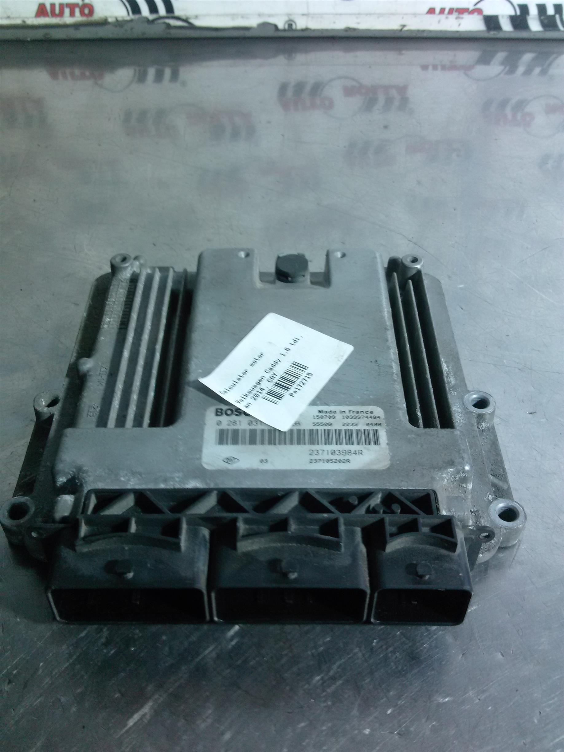 Calculator motor Volkswagen Caddy 1.6 tdi, an 2014, CAY