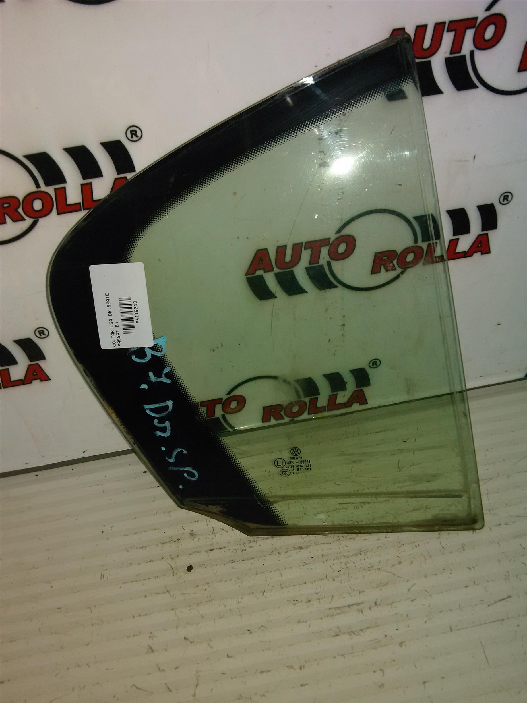 Geam coltar usa dreapta spate Volkswagen Passat B6