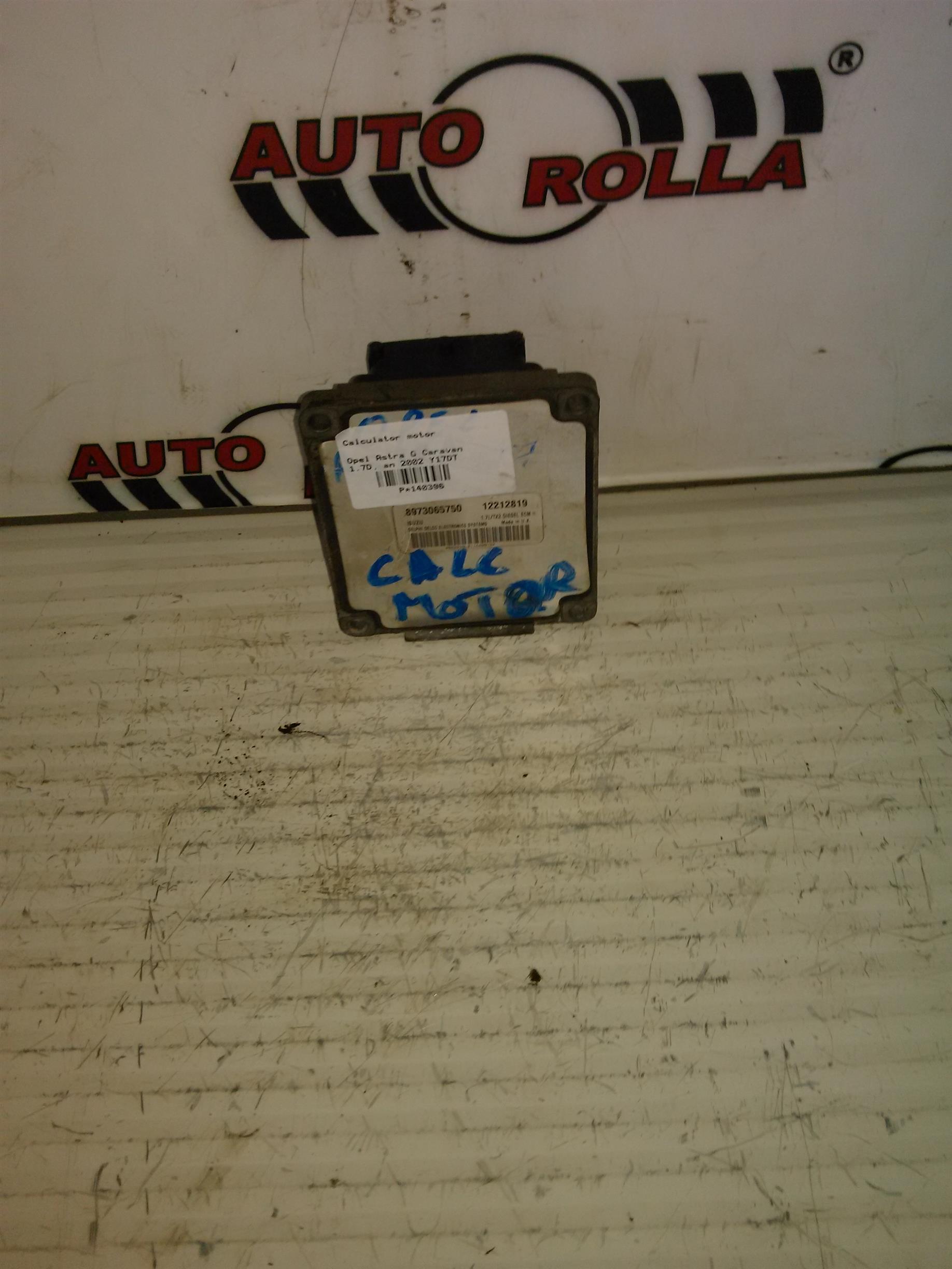 Calculator motor Opel Astra G Caravan 1.7D, an 2002 Y17DT