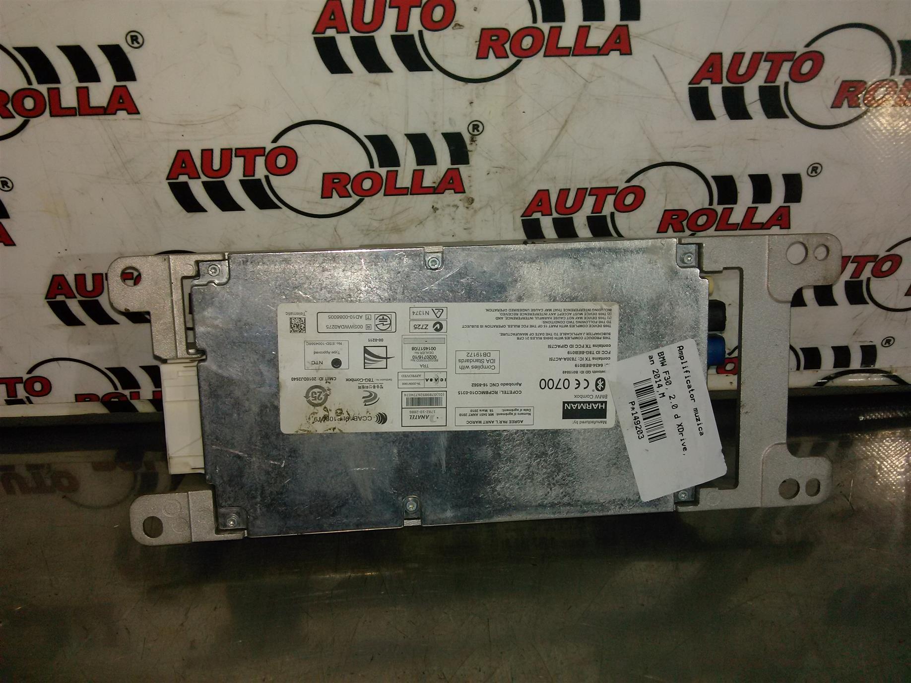 Amplificator muzica BMW F30, 2.0 d XDrive, an 2014,M