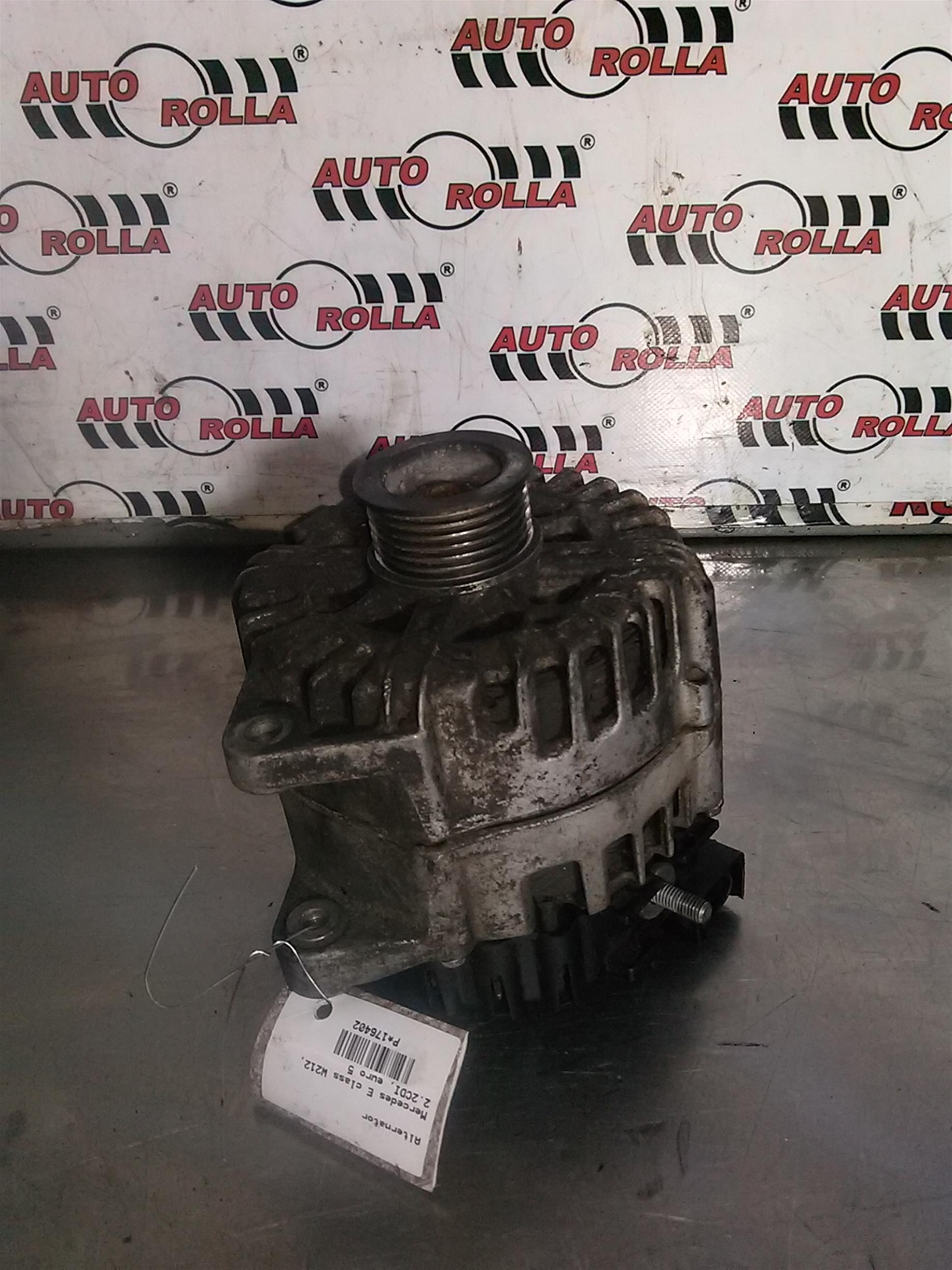 Alternator Mercedes E class W212, 2.2CDI, euro 5