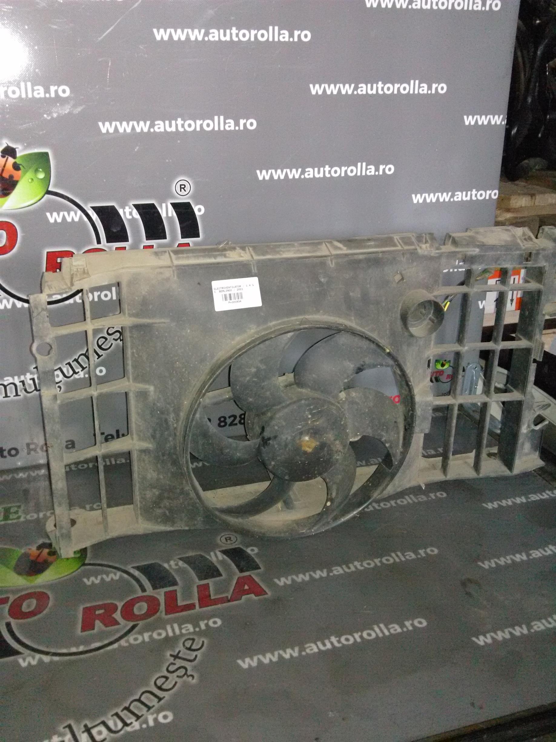 electroventilator Citroen Berlingo, 1.4S an 2001