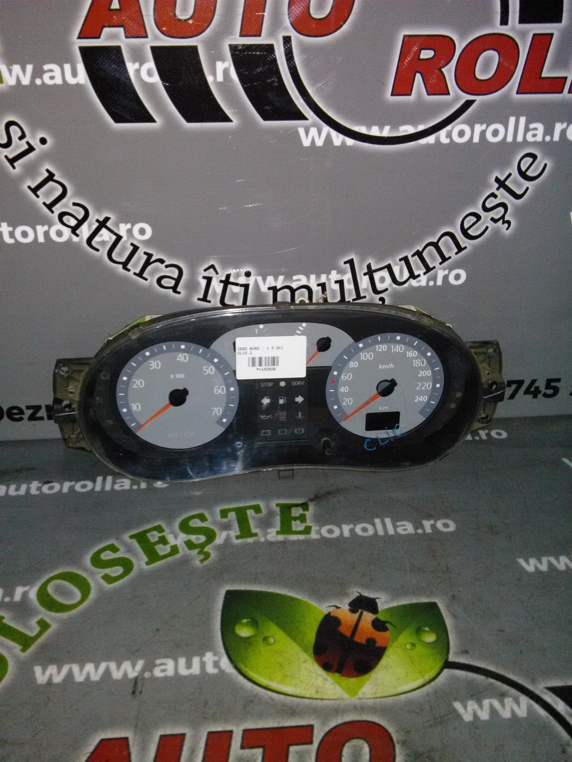ceas bord Renault Clio 2, 1.5DCI