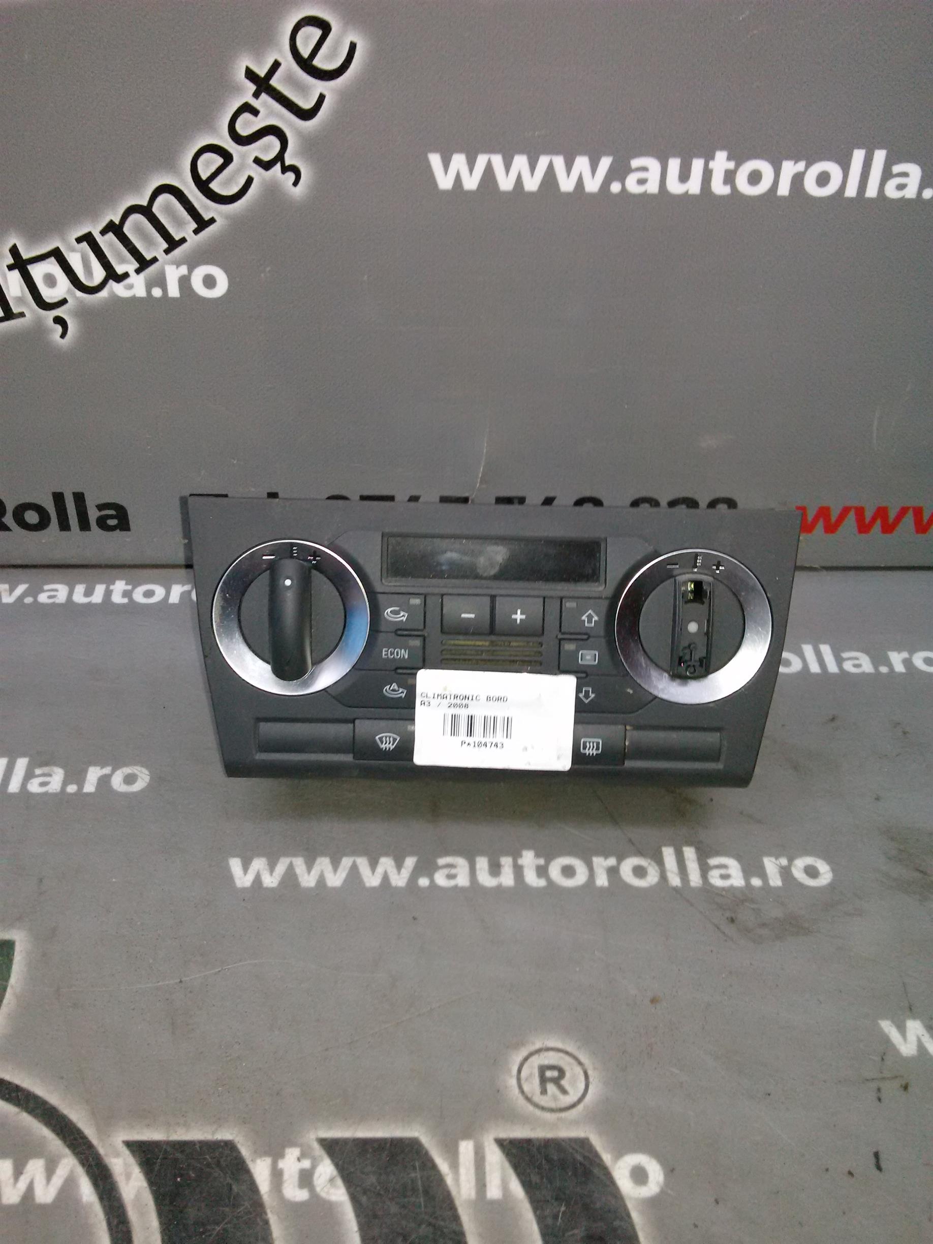 climatronic bord Audi A3, an 2008