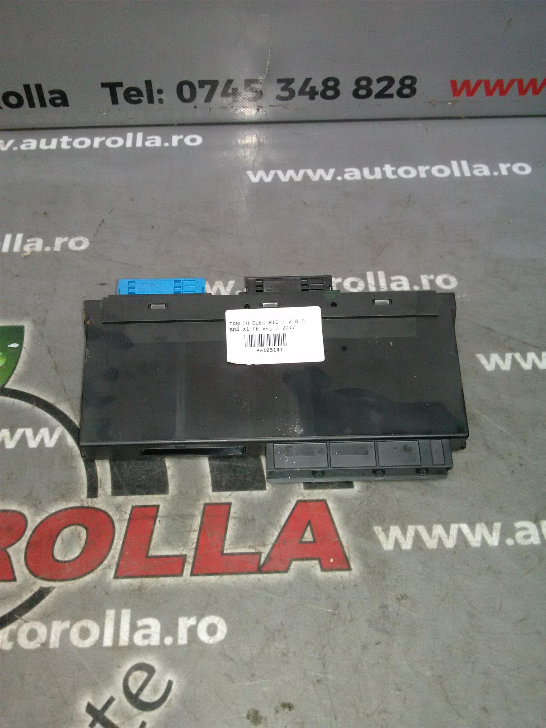 tablou electric BMW X1 E84, 2.0D, an 2012