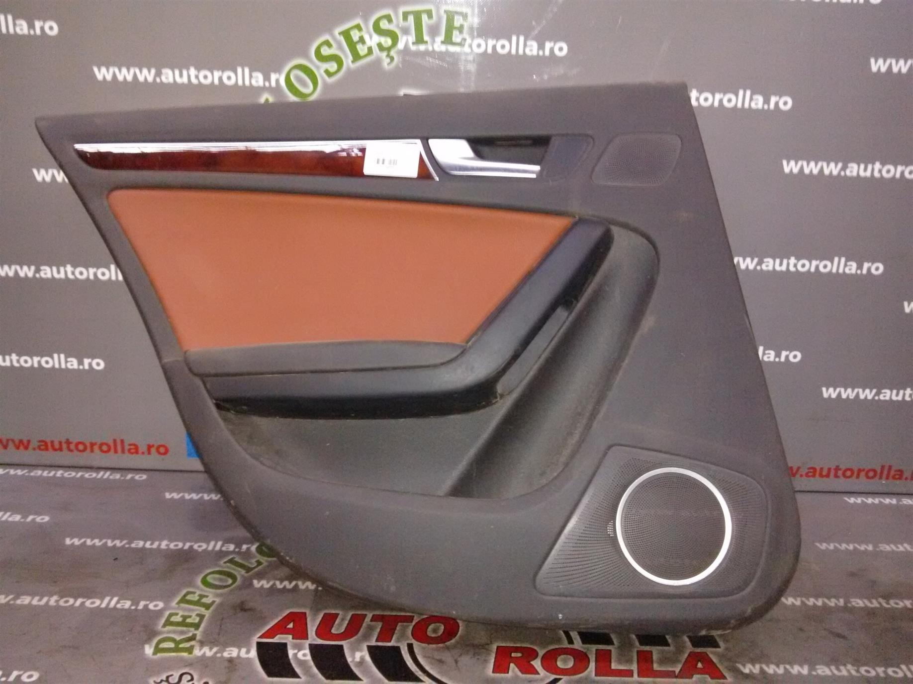 tapiterie usa stanga spate Audi A4, an 2009