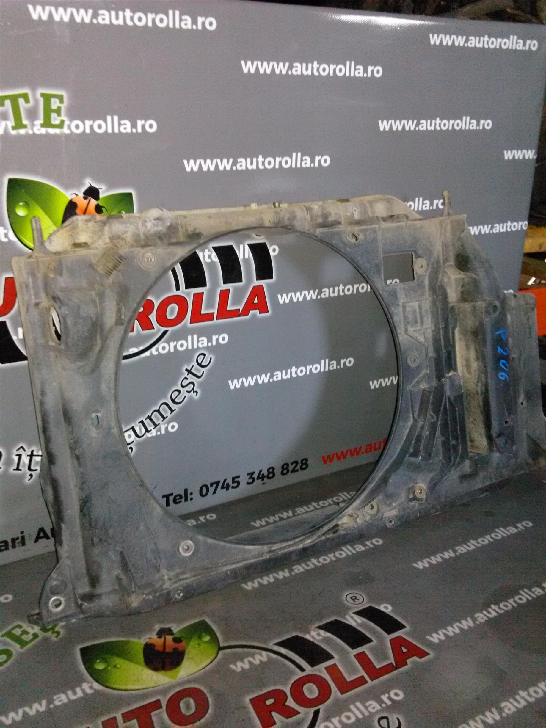 difuzor radiator apa Peugeot 206, 1.9D an 2002