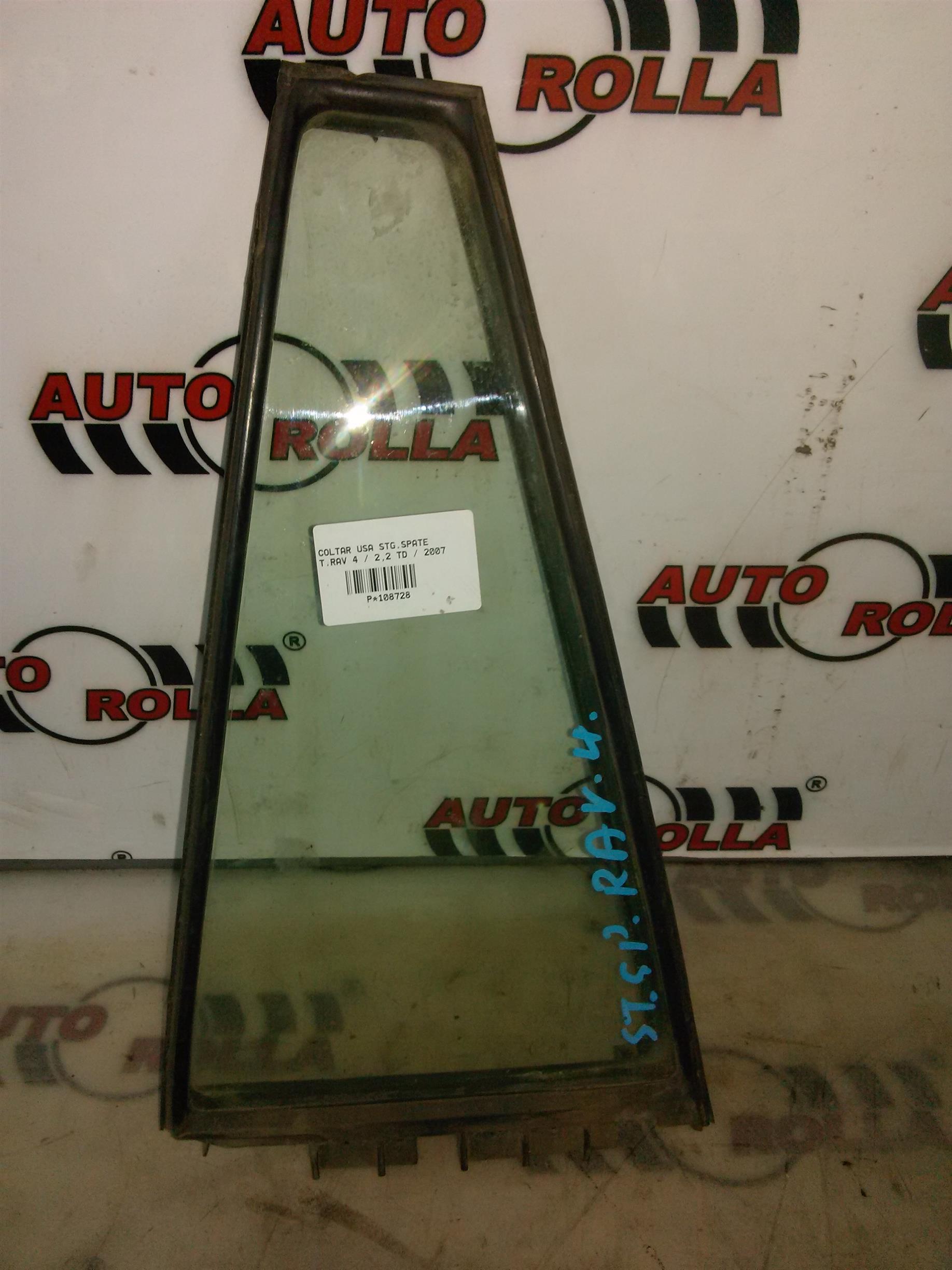 Geam coltar usa stanga spate Toyota Rav 4, 2.2D, an 2007