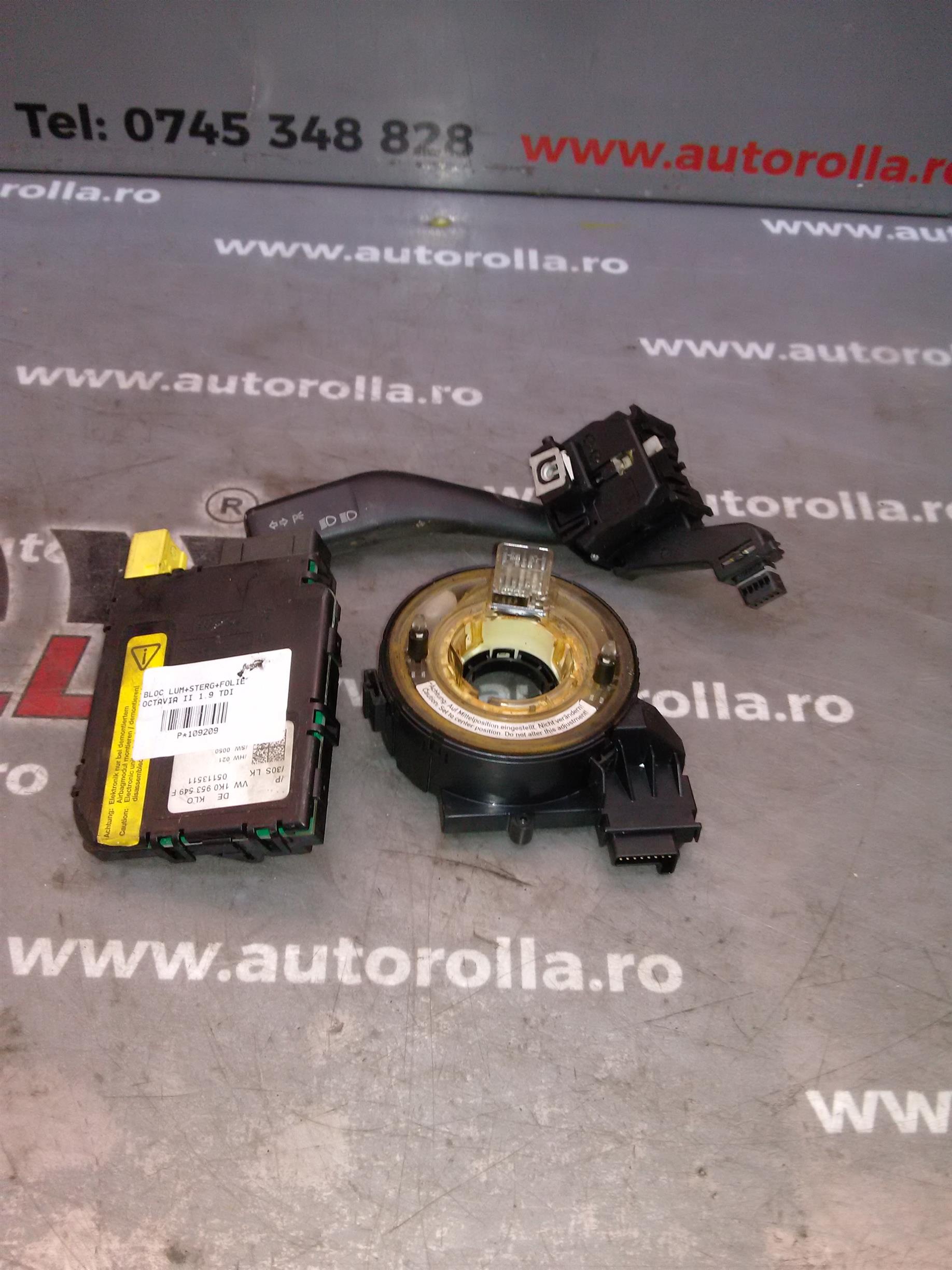 bloc lumini+stergatoare+folie Skoda Octavia 2, 1.9TDI