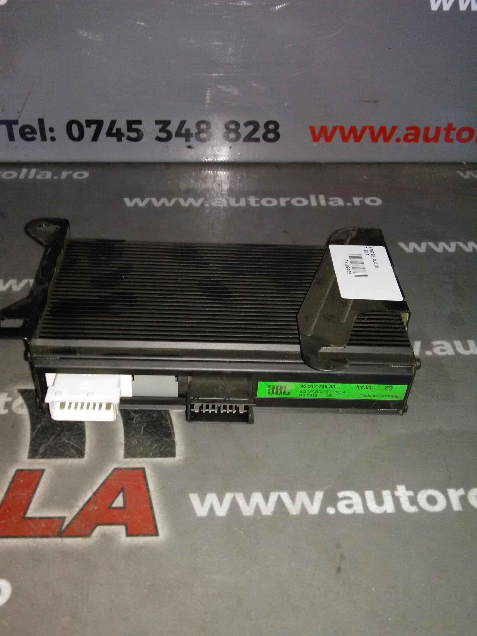 statie audio Peugeot 607