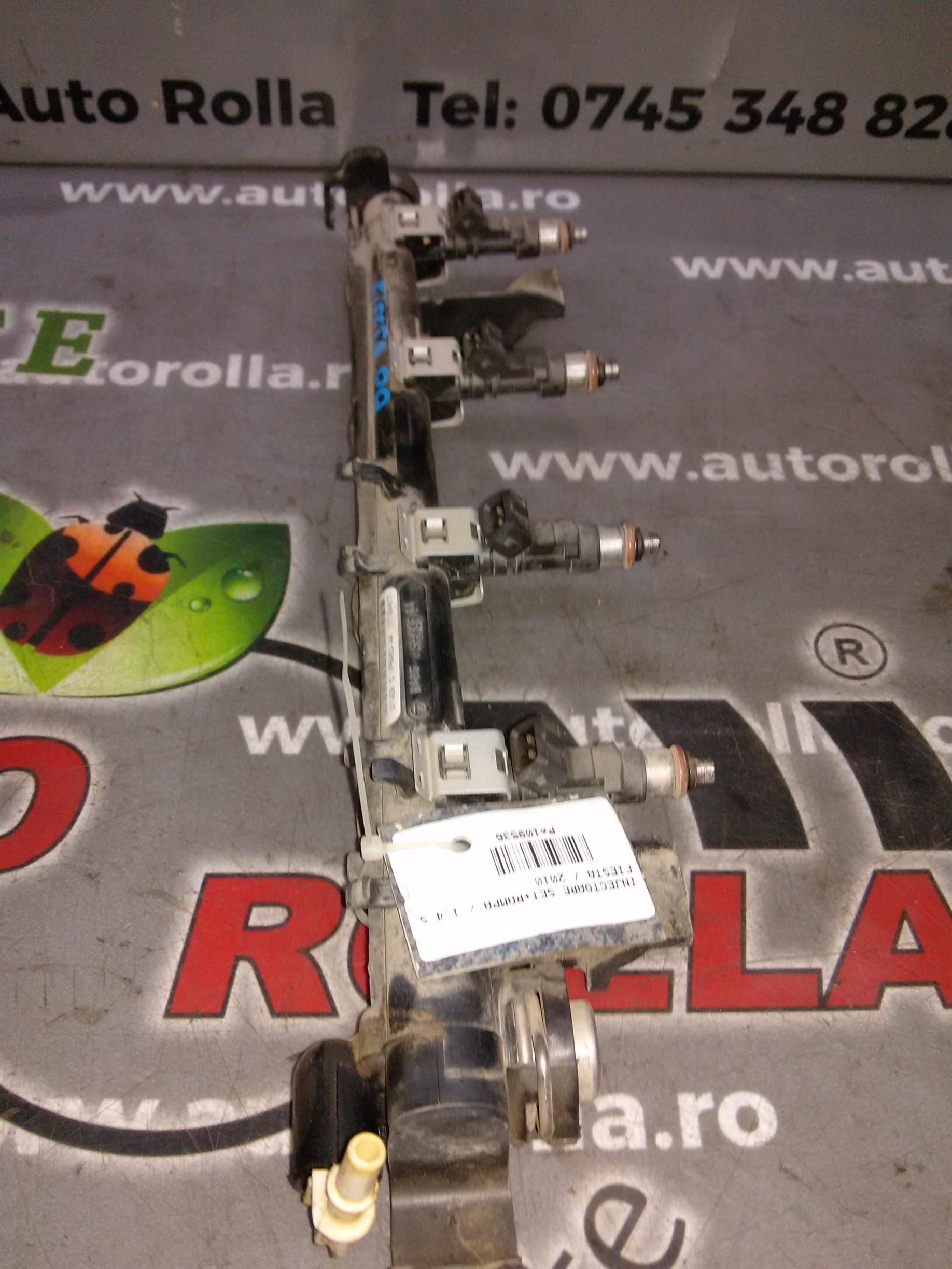 injectoare set si rampa Ford Fiesta 1.4S, an 2010