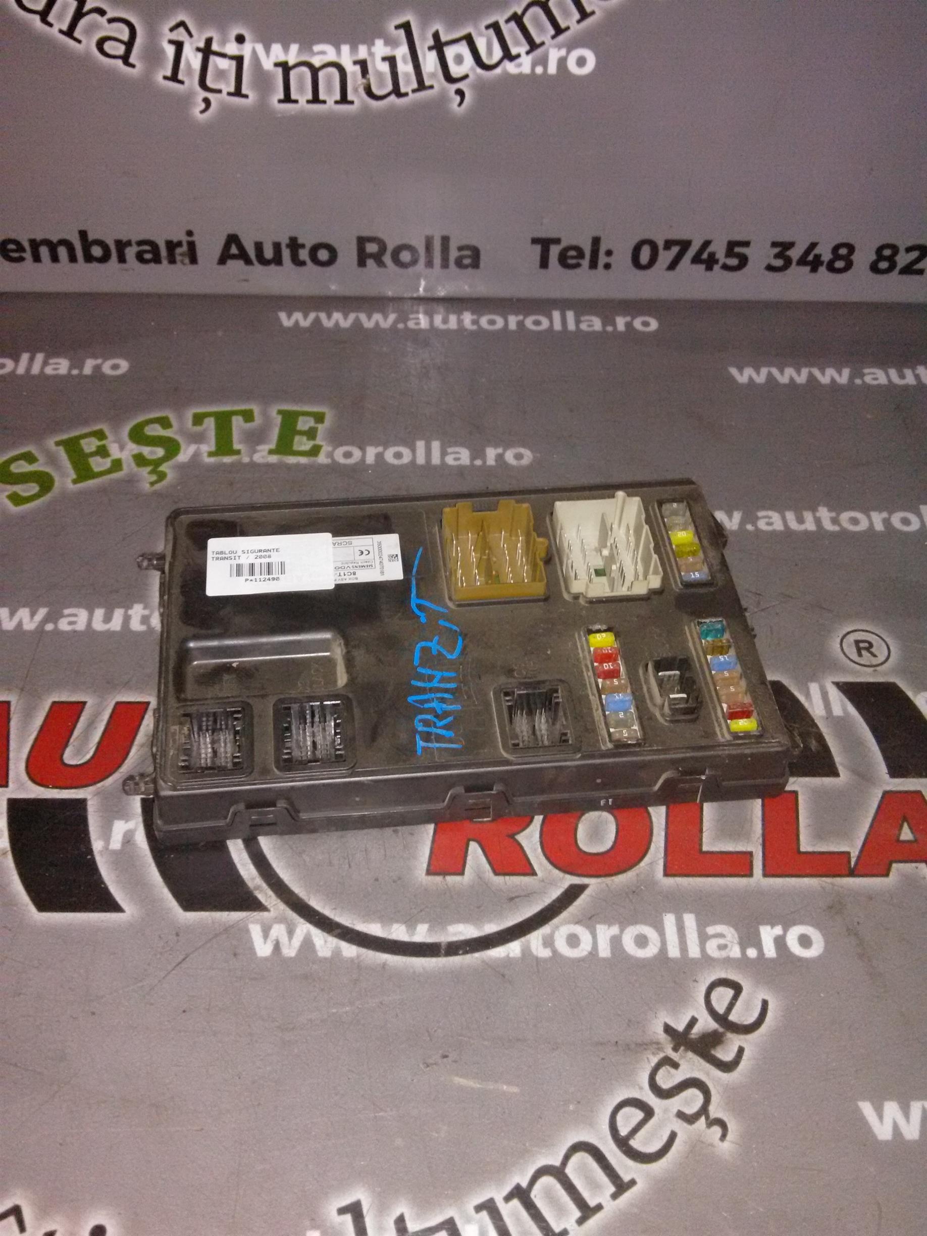 tablou sigurante Ford Transit, an 2008