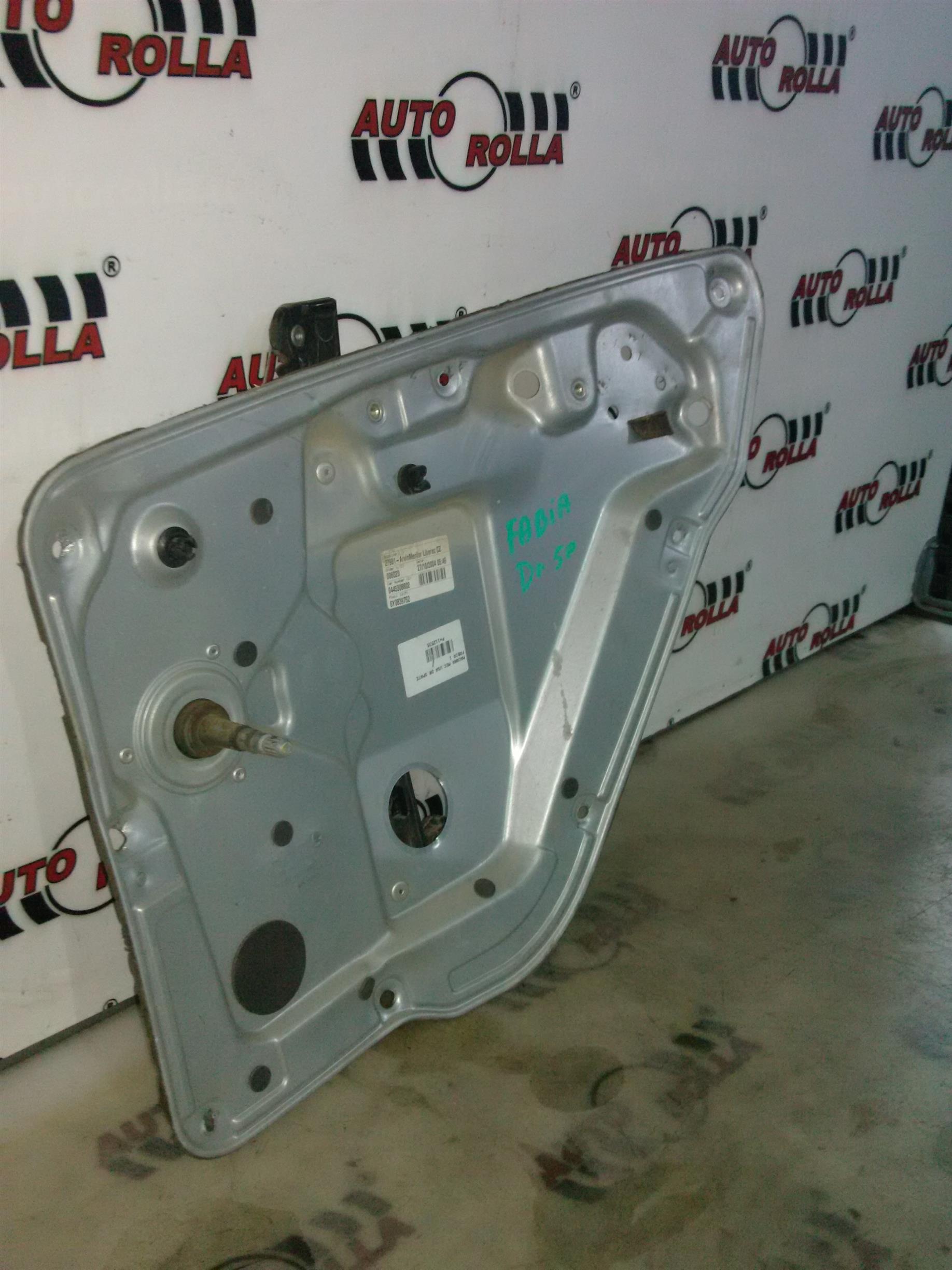 macara mecanica usa dreapta spate Skoda Fabia
