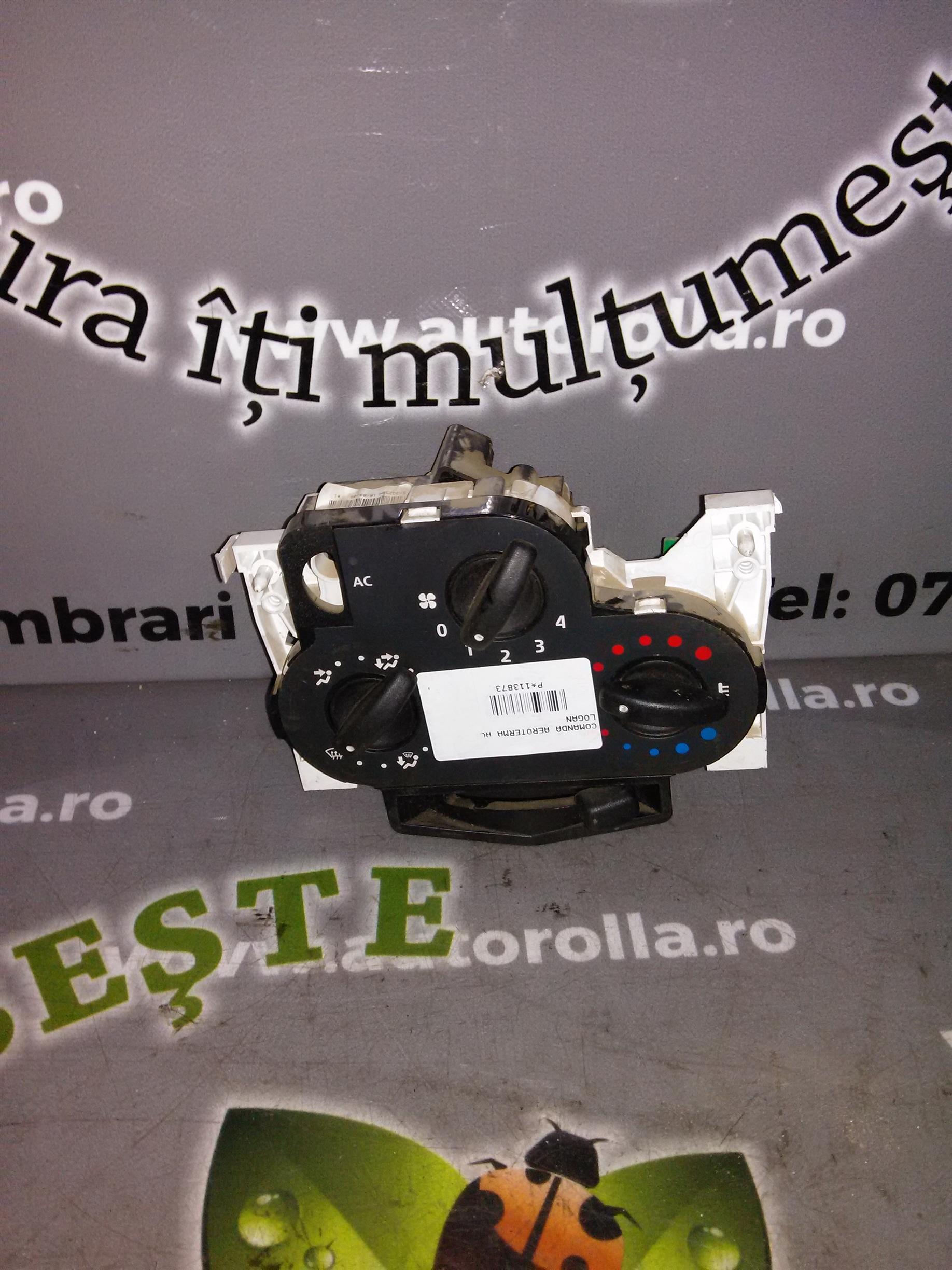 comanda aeroterma ac Dacia Logan