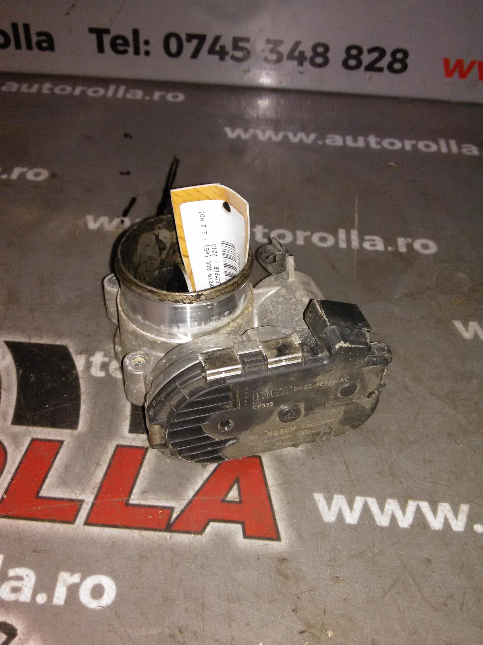 clapeta acceleratie Citroen Jumper 2.2HDI, an 2013 euro5