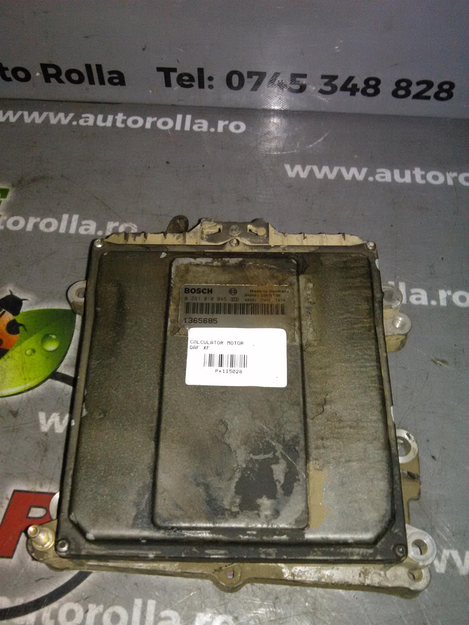 calculator motor DAF XF