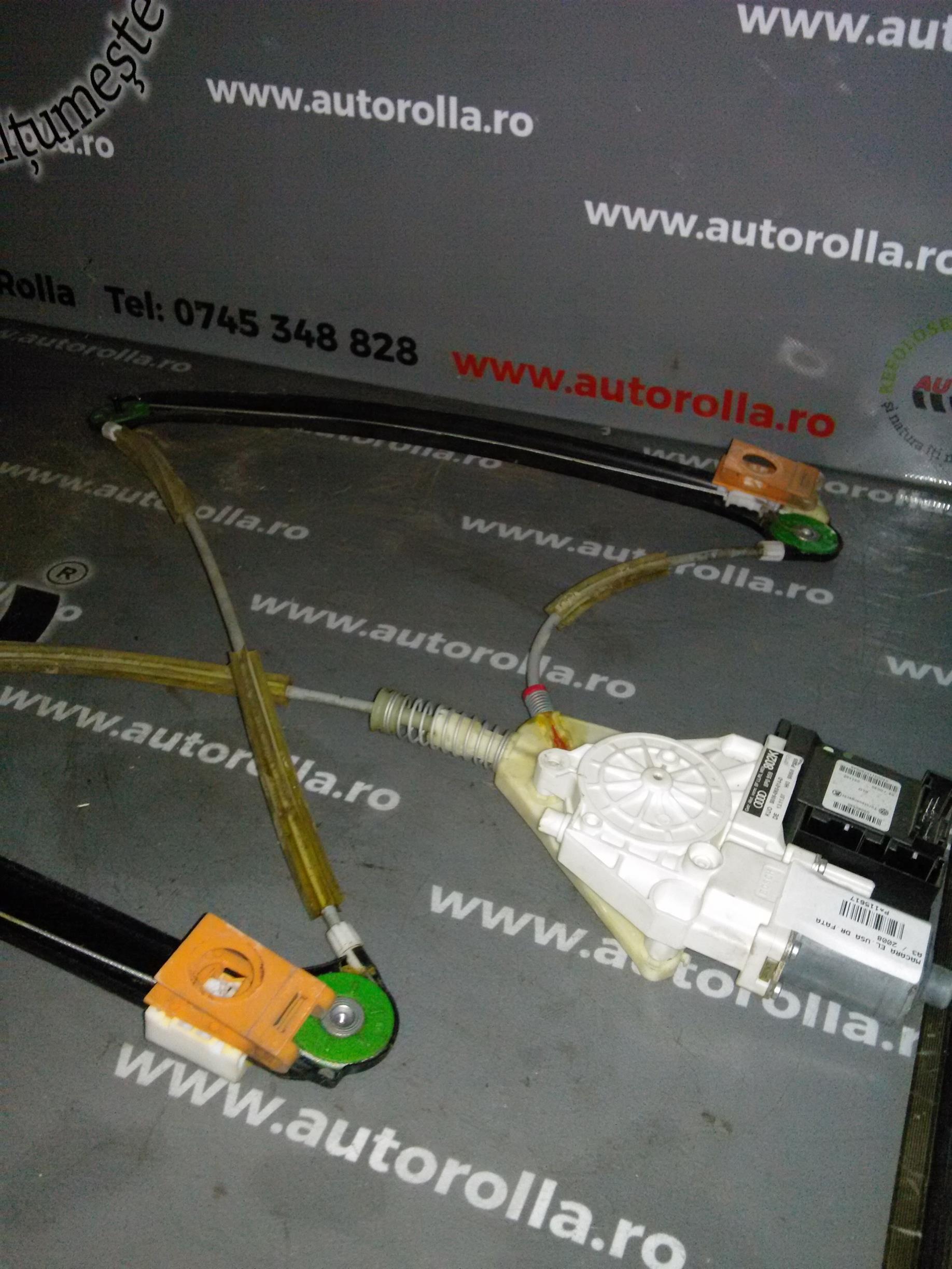 macara electrica usa dreapta fata Audi A3, an 2008