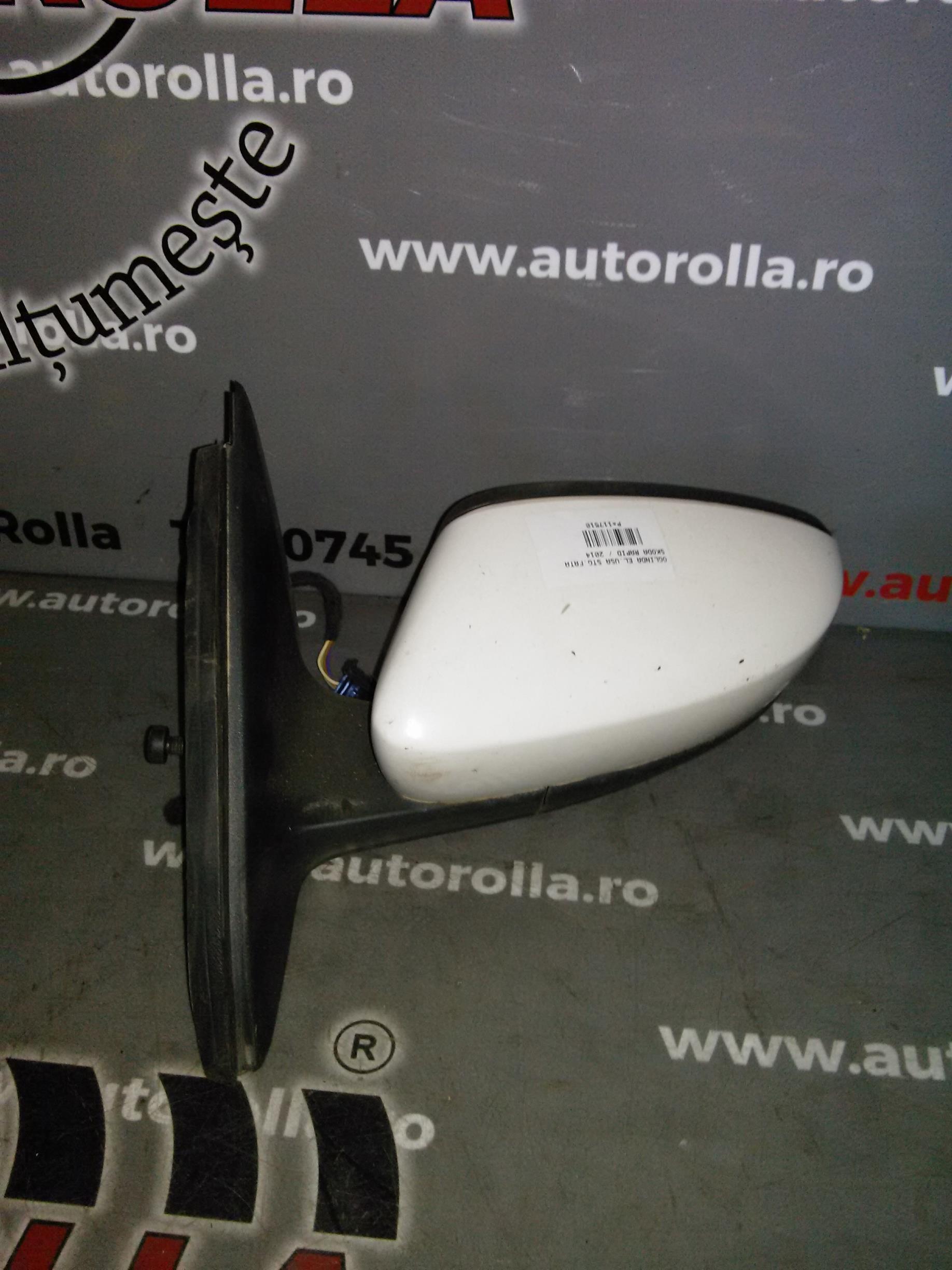 oglinda electrica usa stanga fata Skoda Rapid, an 2014