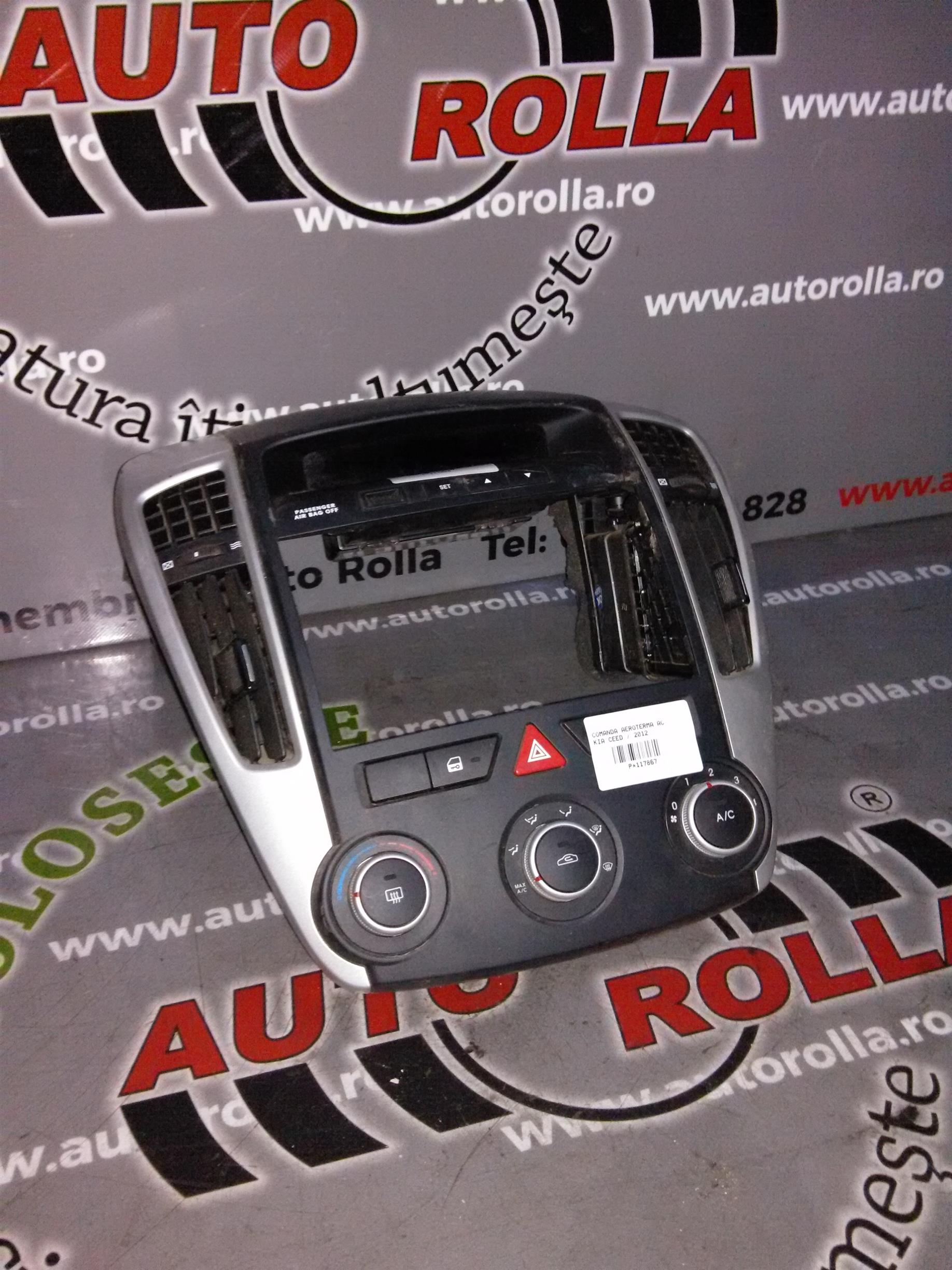 comanda aeroterma ac Kia Ceed, an 2012