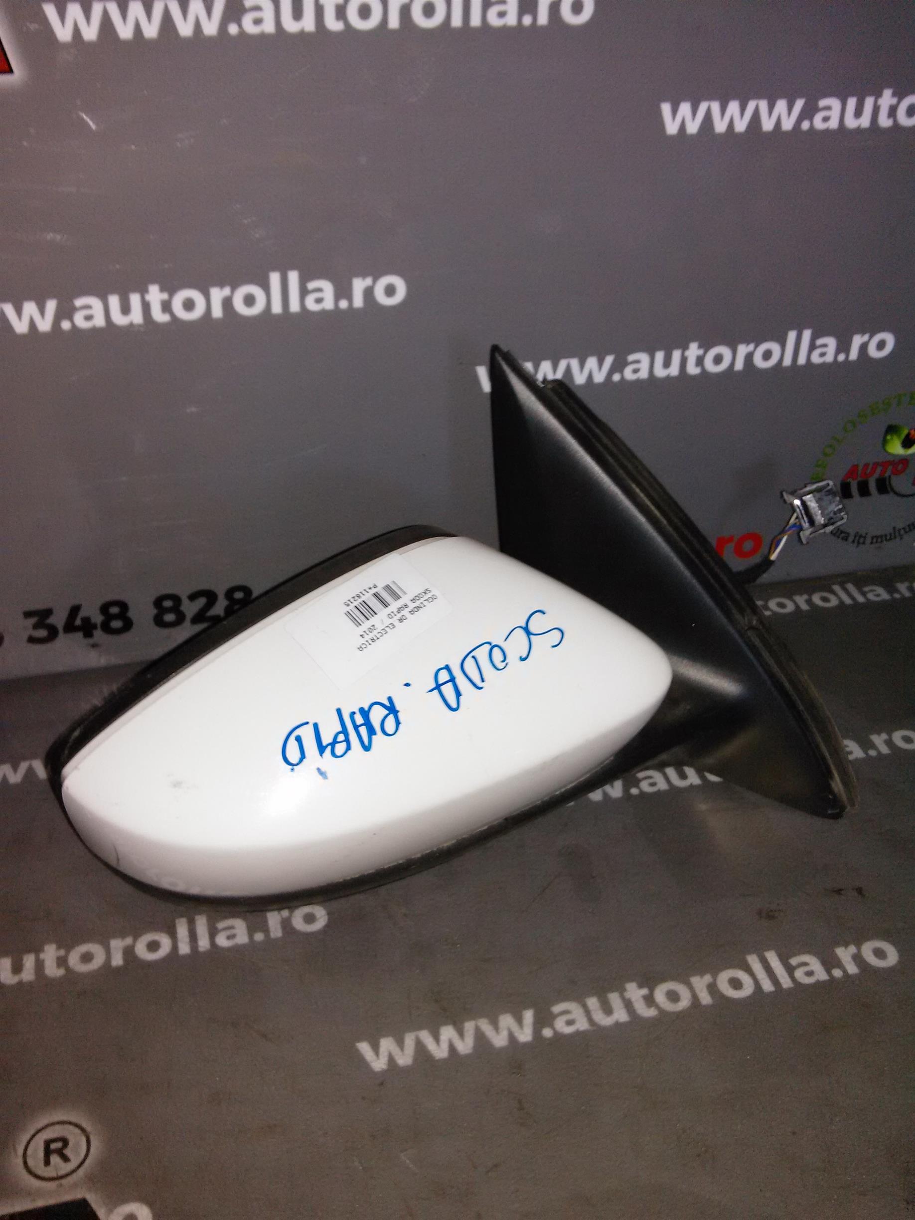 oglinda dreapta electrica Skoda Rapid, an 2014