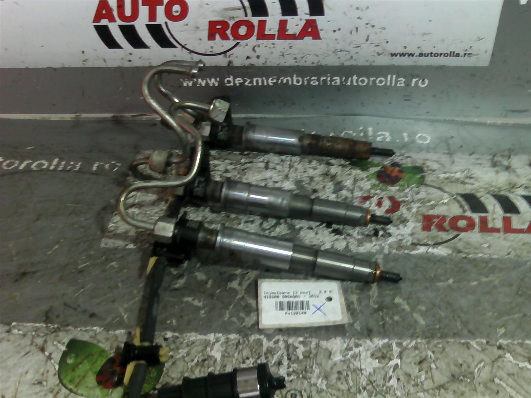 injectoare 2 buc Nissan Qashqai 2.0DCI, an 2012