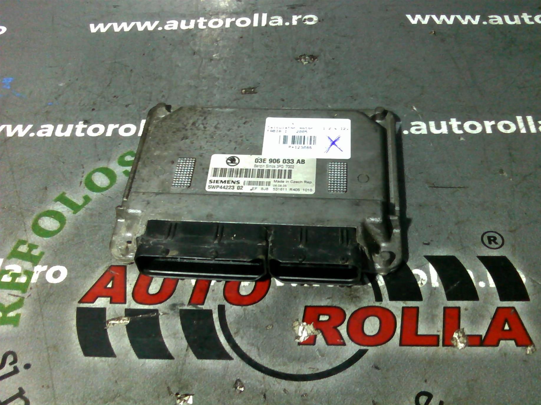 calculator motor Skoda Fabia 1.2S 12V, an 2005