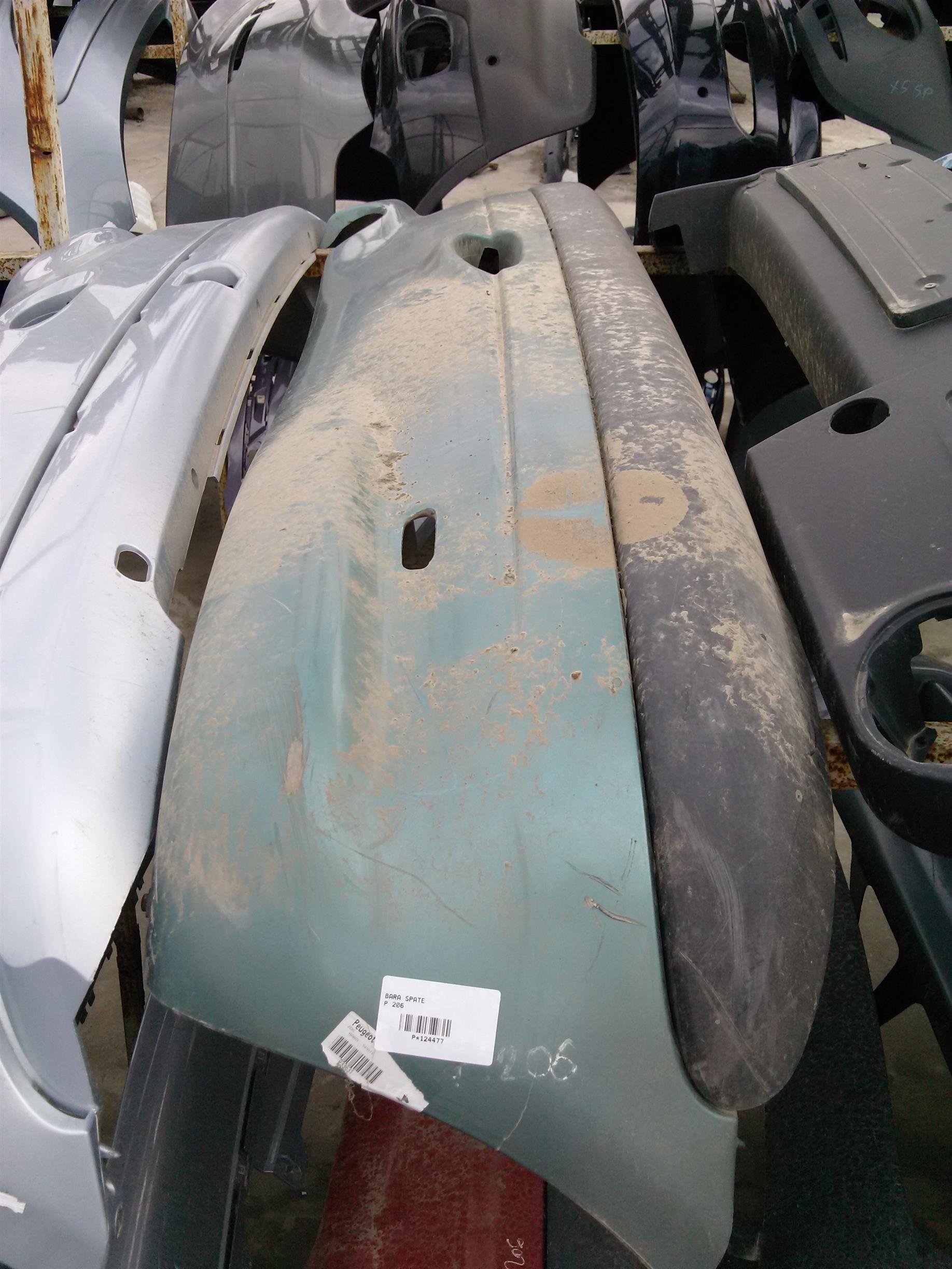 bara spate Peugeot 206