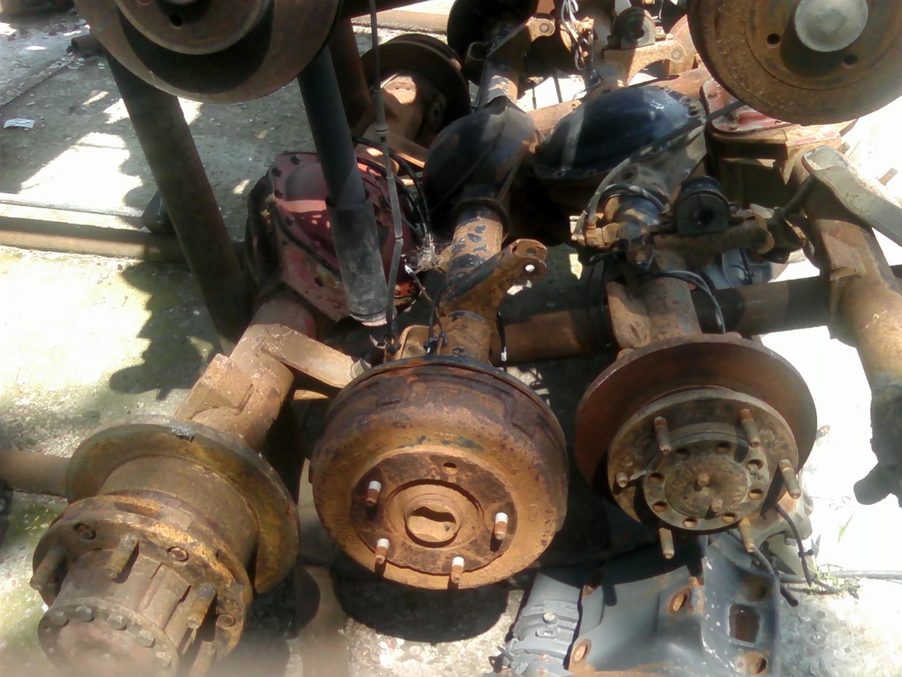 punte spate completa, punte simpla Ford Transit, an 2004