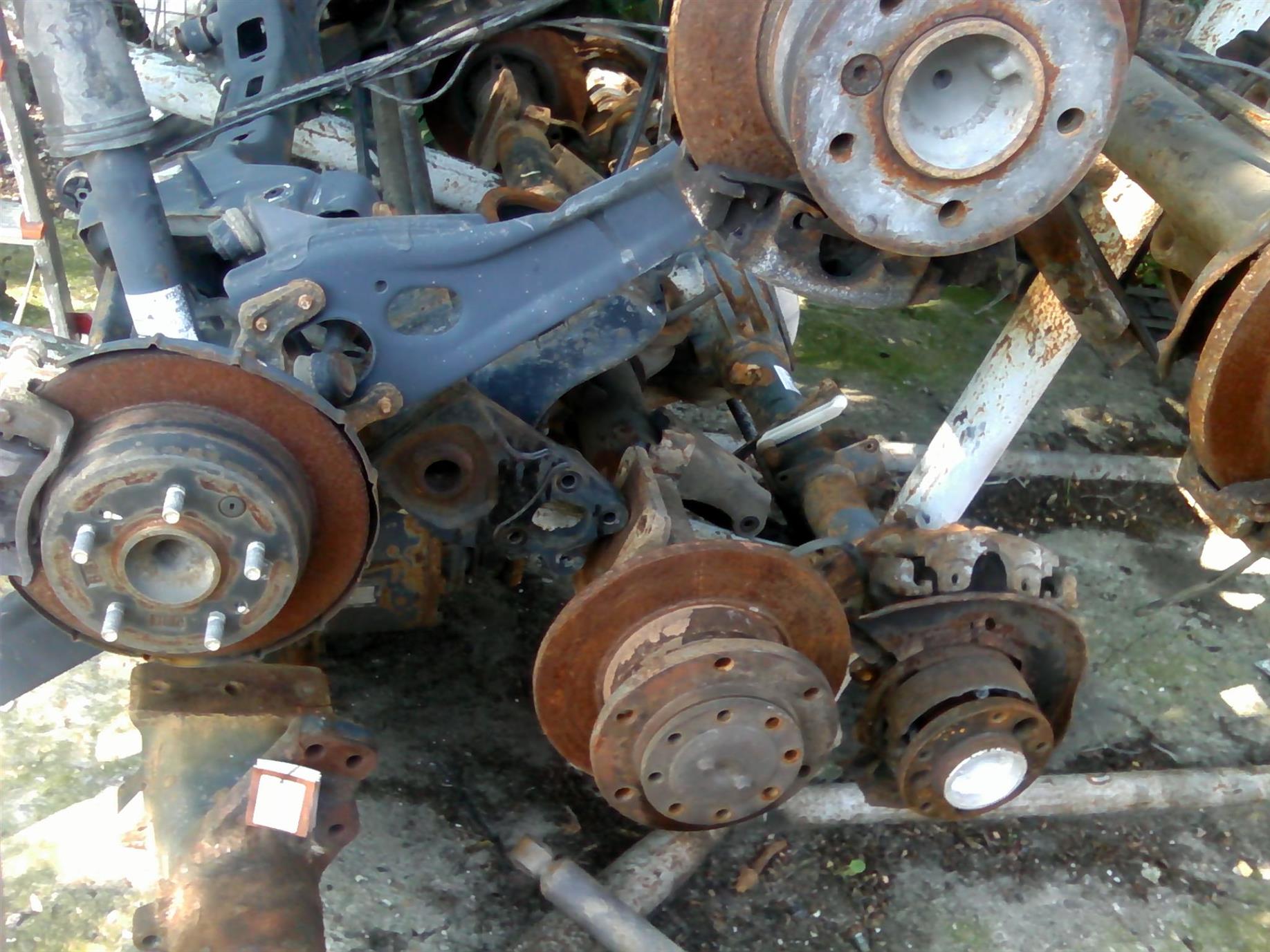 punte spate, dubla Ford Transit, an 2008