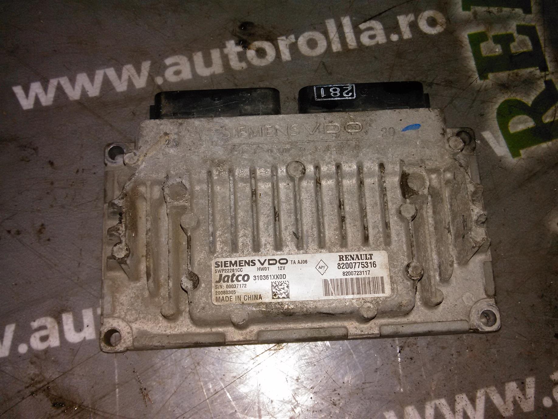 Calculator motor Renault Laguna III, 2.0 dCi
