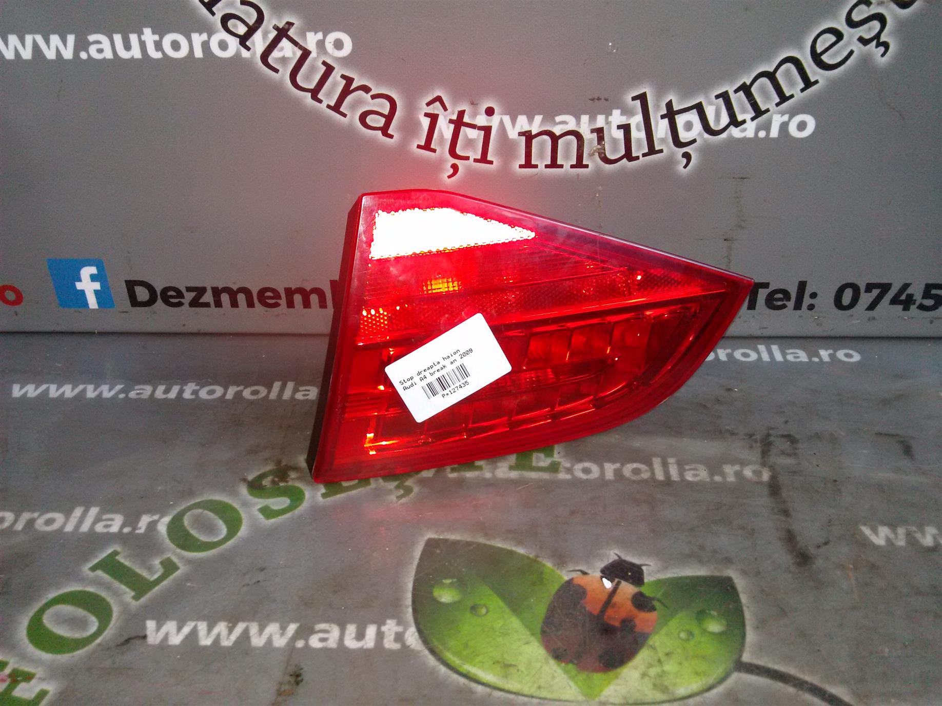 Stop dreapta haion Audi A4 break an 2009
