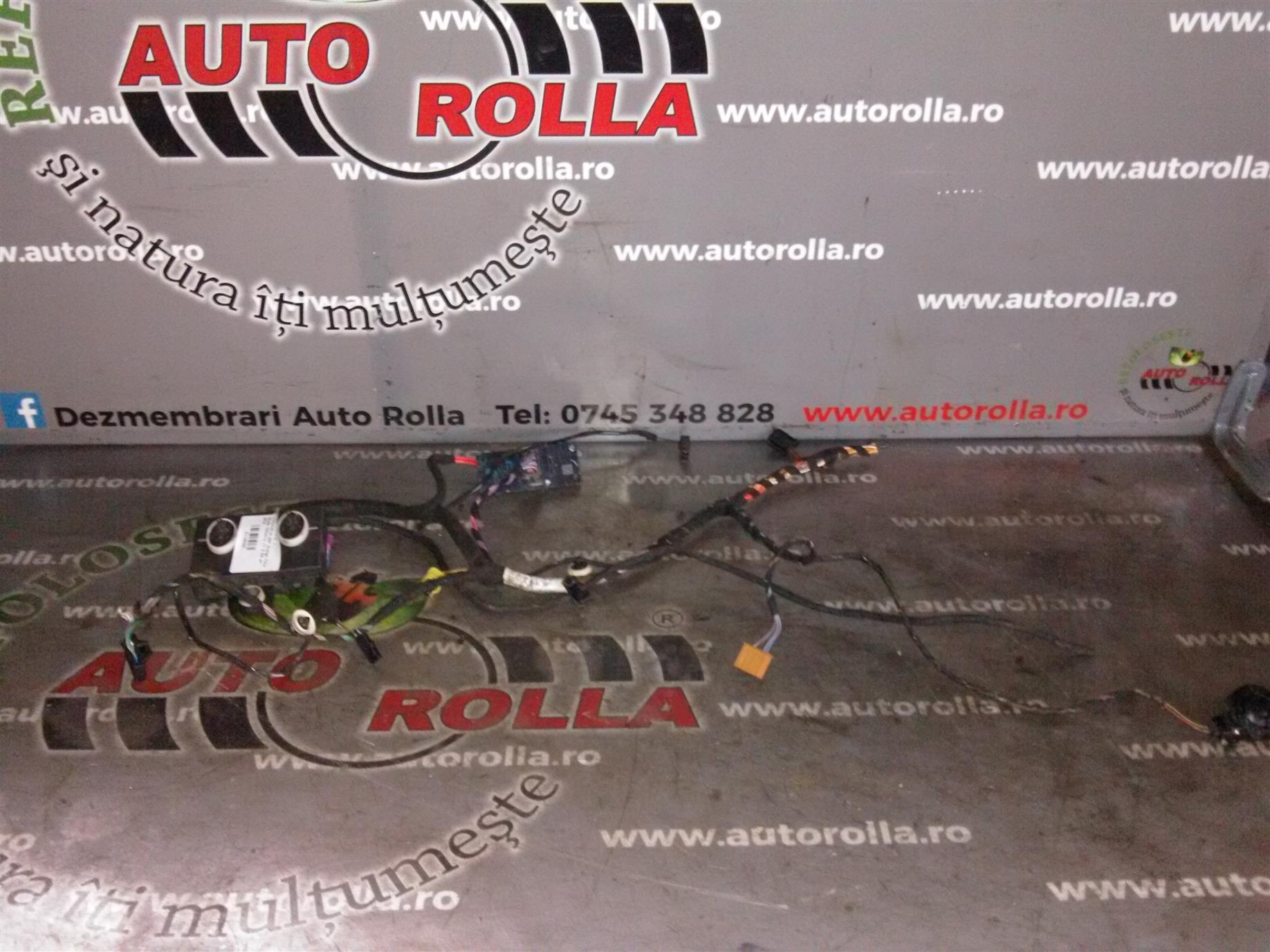 Modul control + instalatie usa stanga fata Skoda Octavia III 2.0d an 2014
