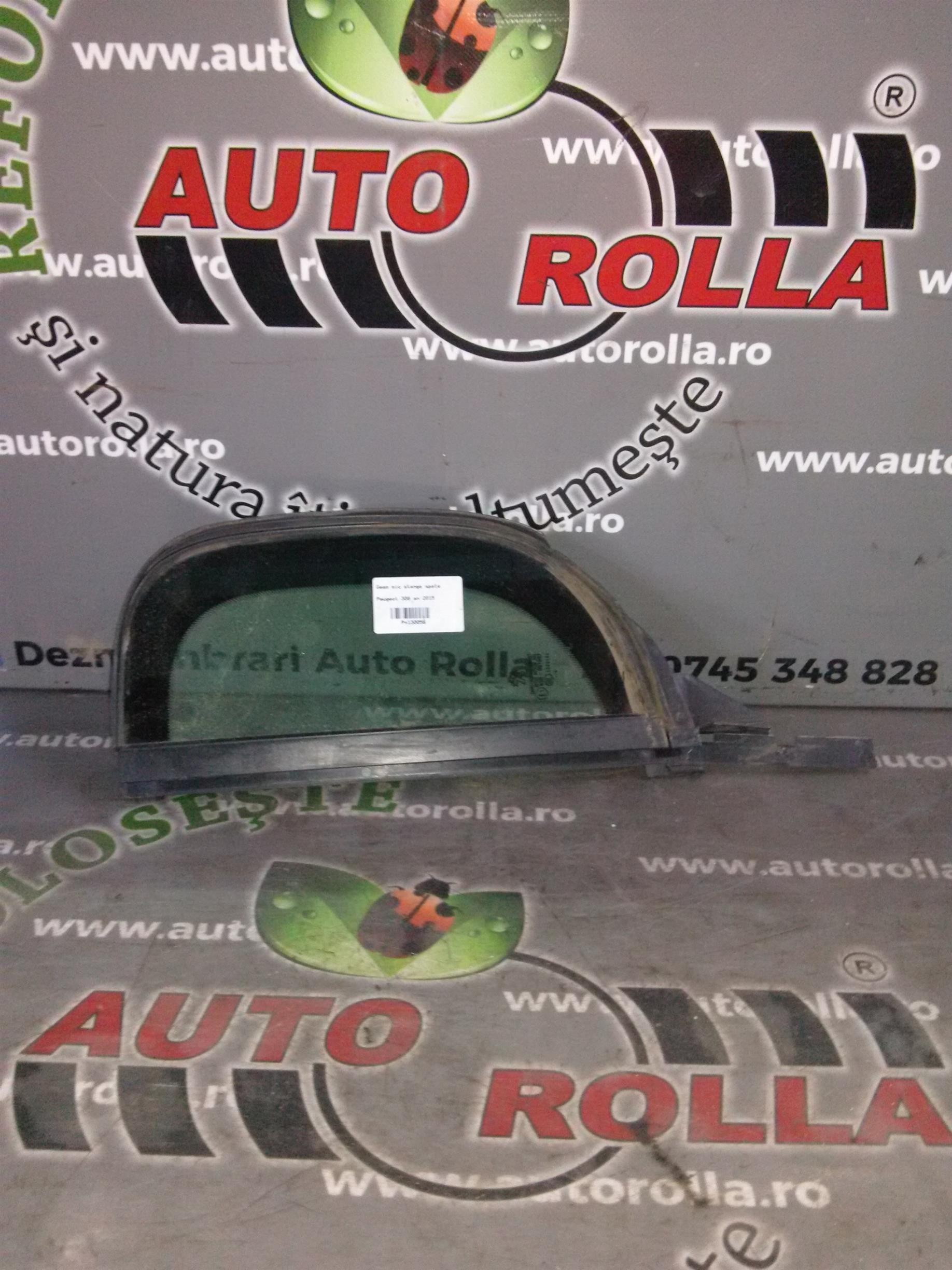 Geam mic stanga spate Peugeot 308 an 2015