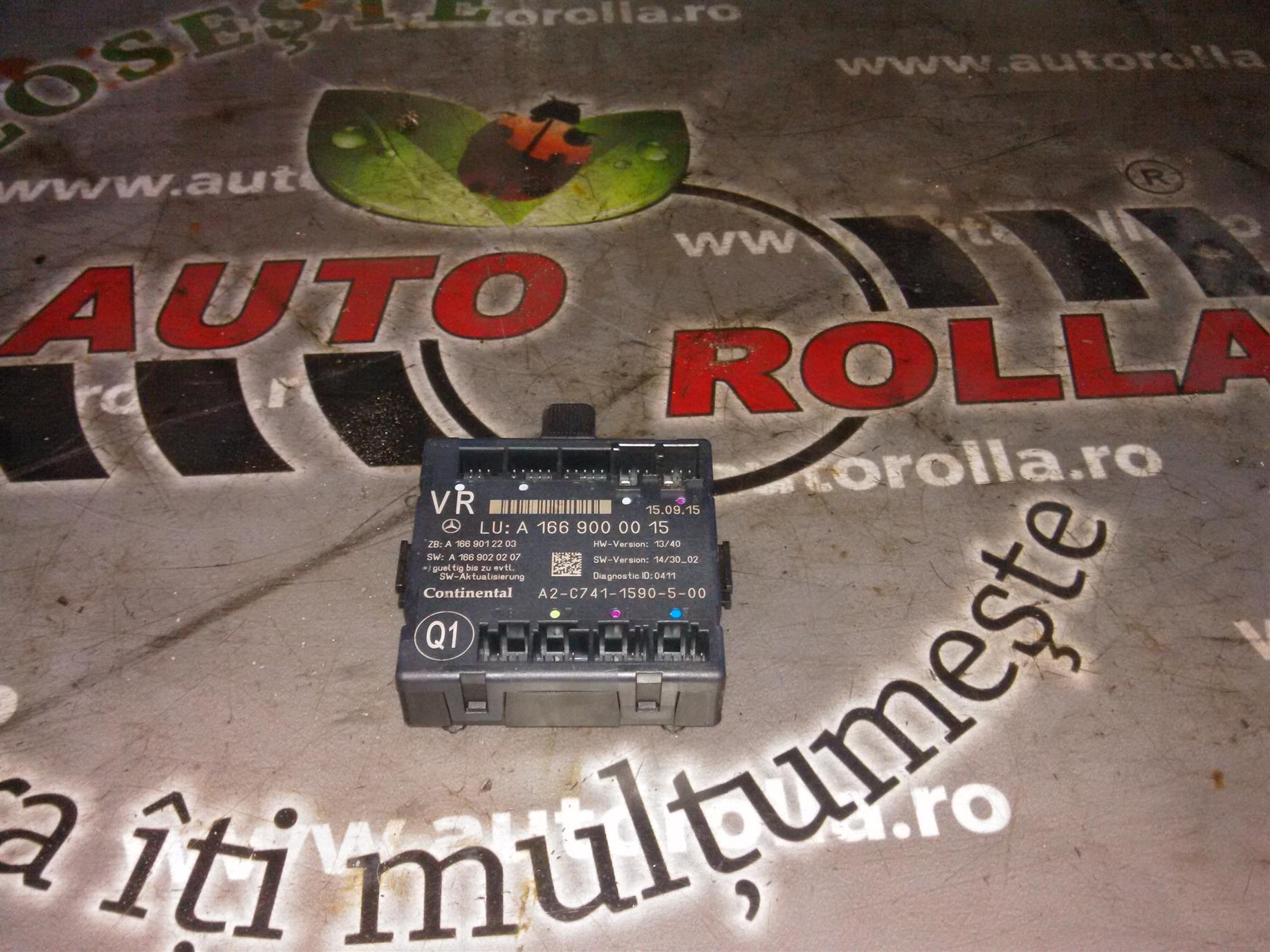 Modul control usa dreapta fata Mercedes GLE Coupe 3.5d an 2016