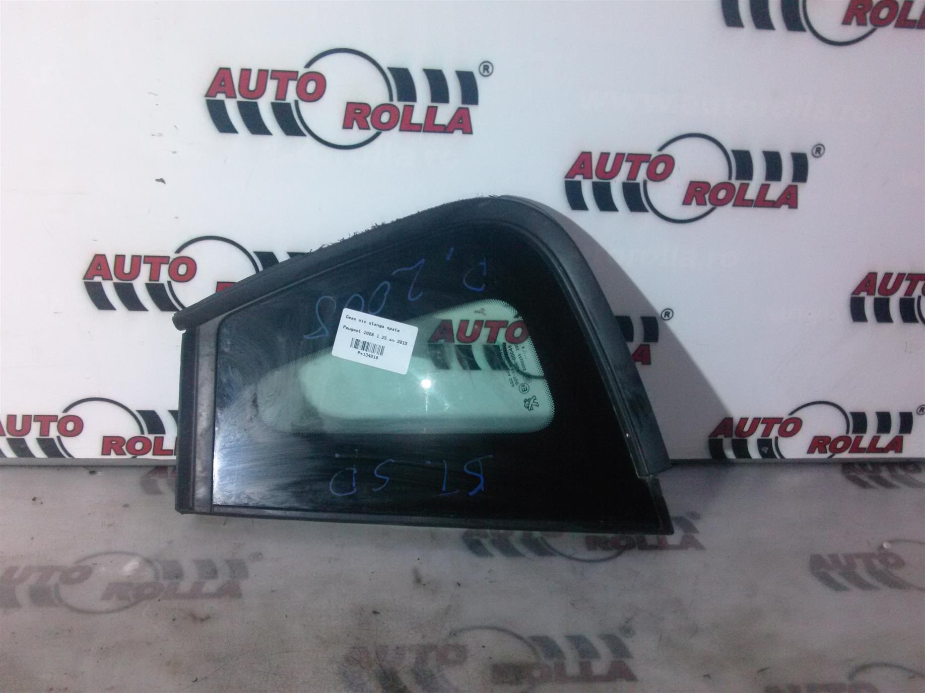 Geam mic stanga spate Peugeot 2008 1.6D,an 2015