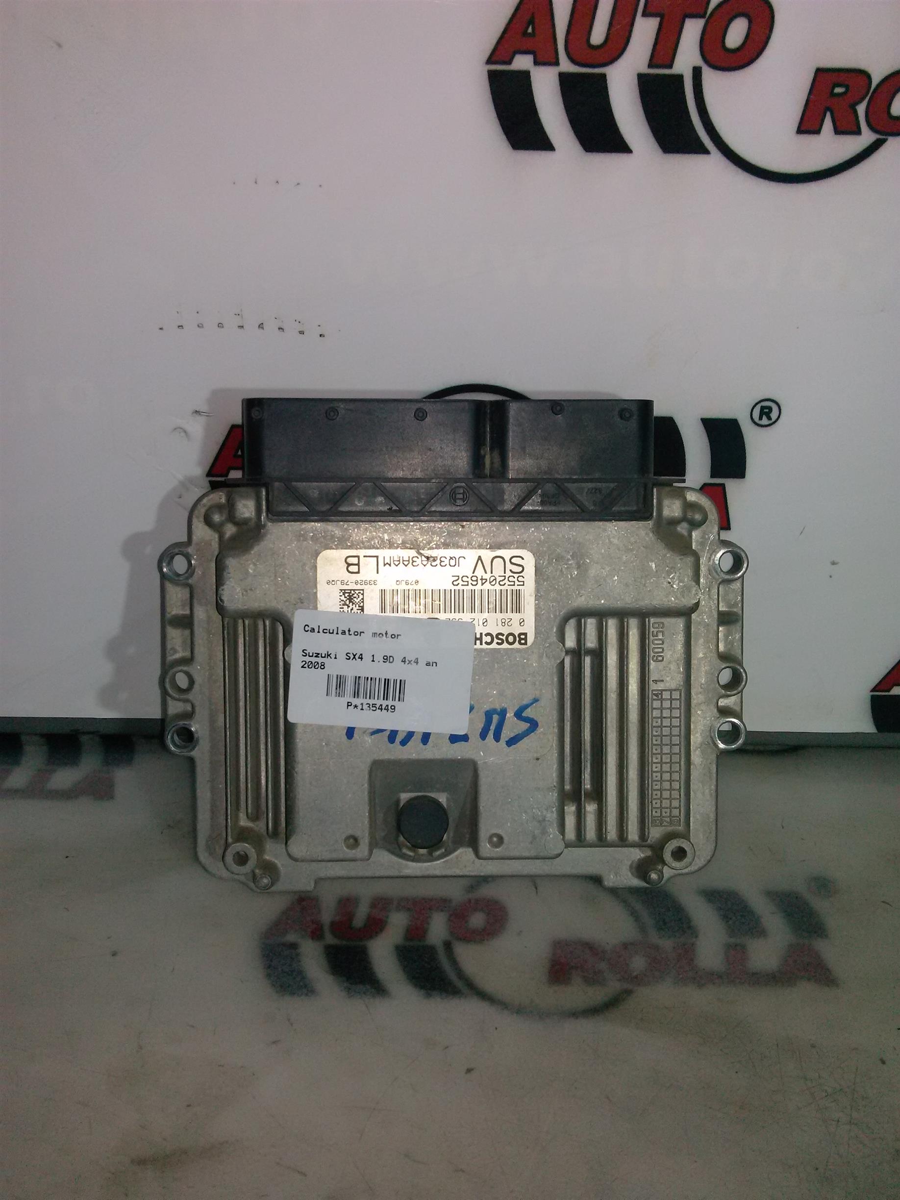 Calculator motor Suzuki SX4 1.9D 4x4 an 2008