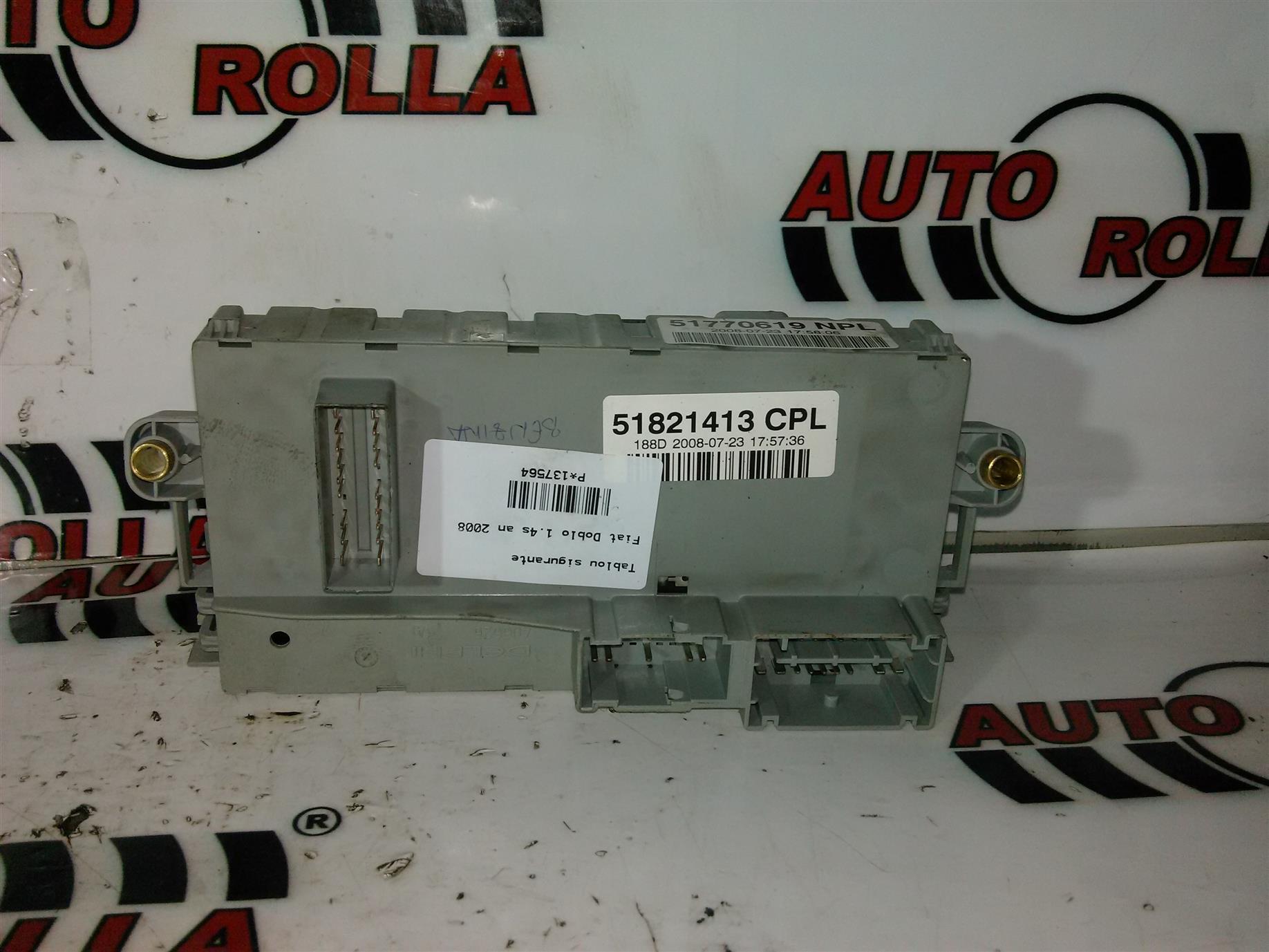 Tablou sigurante Fiat Doblo 1.4s an 2008