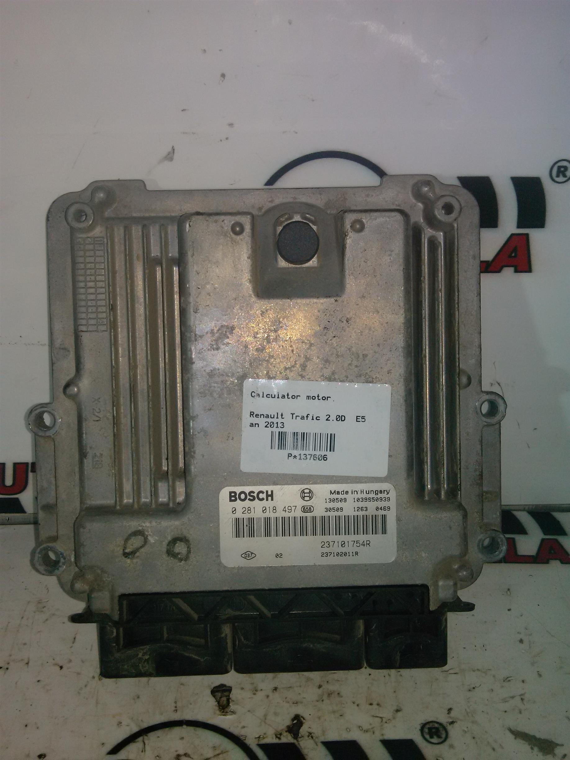 Calculator motor Renault Trafic 2.0D E5 an 2013