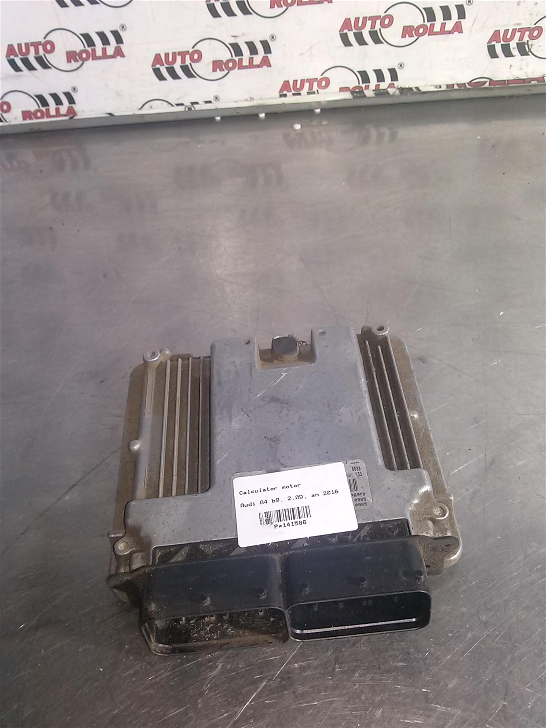 Calculator motor Audi A4 b9, 2.0D, an 2016